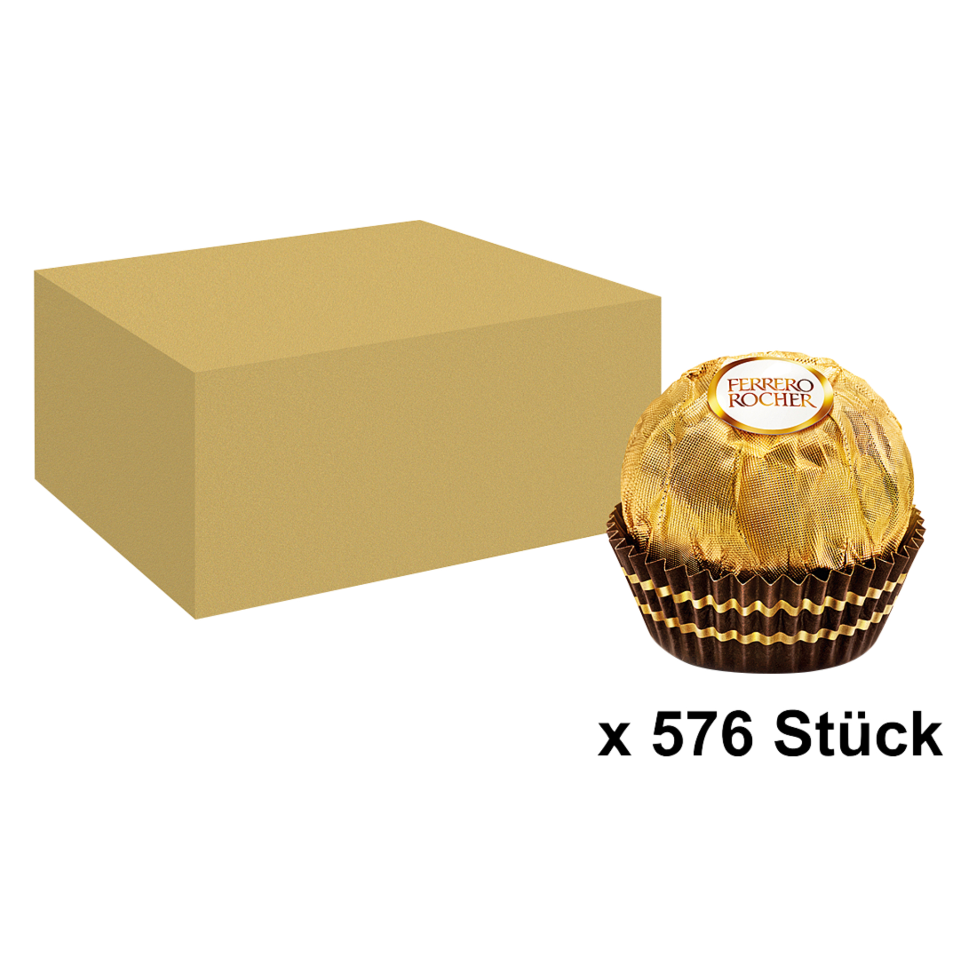 Rocher einzeln Verpackt 12,5 g - 576 Stück pro Karton - Achtung von Mai-September Sommerpause -