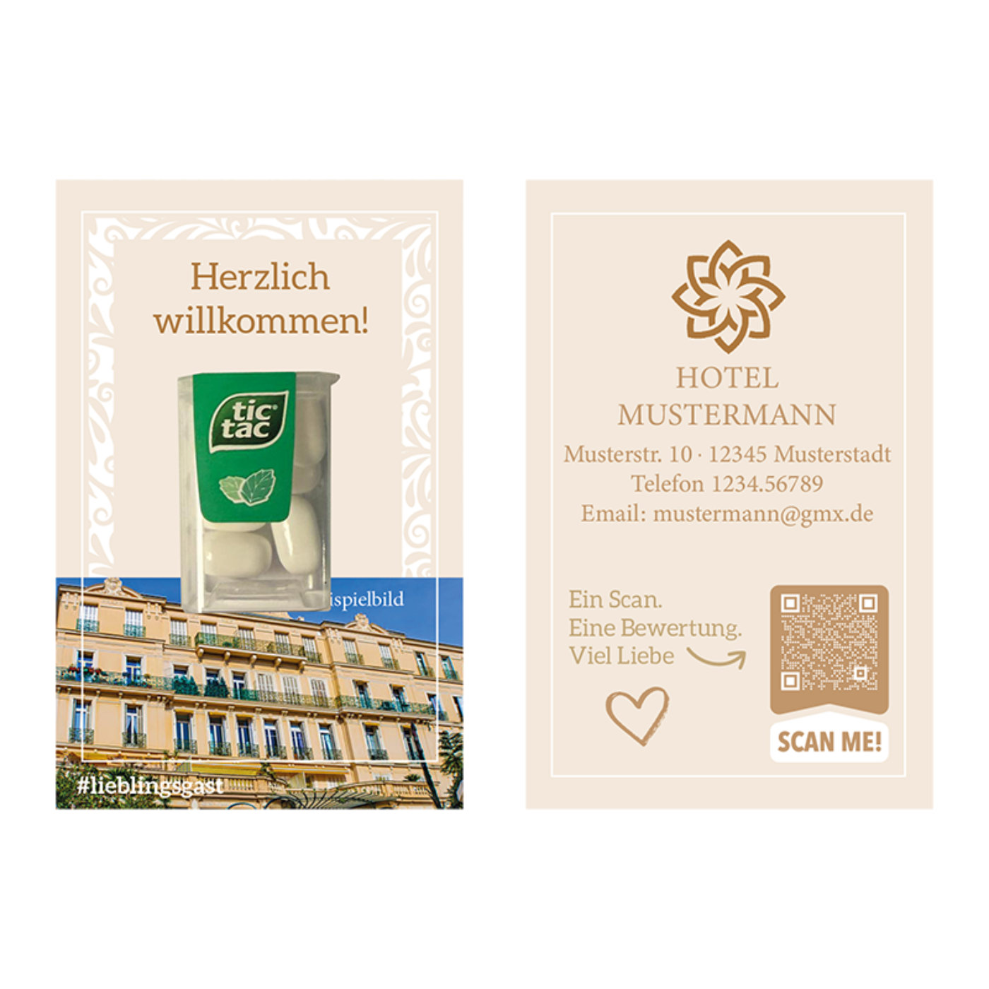Snackcards Classic - TicTac (85x55mm) - Erfrischende Dragees mit intensivem Geschmack – klein, handlich und perfekt für unterwegs.