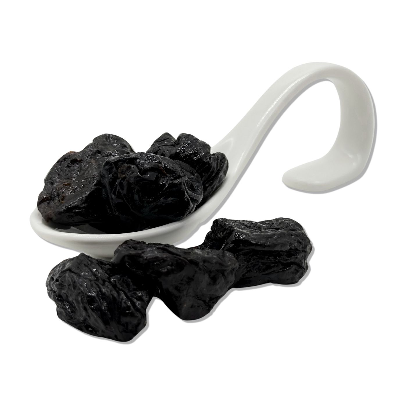 Pflaumen getrocknet 1 kg in der Papiertüte, genäht
