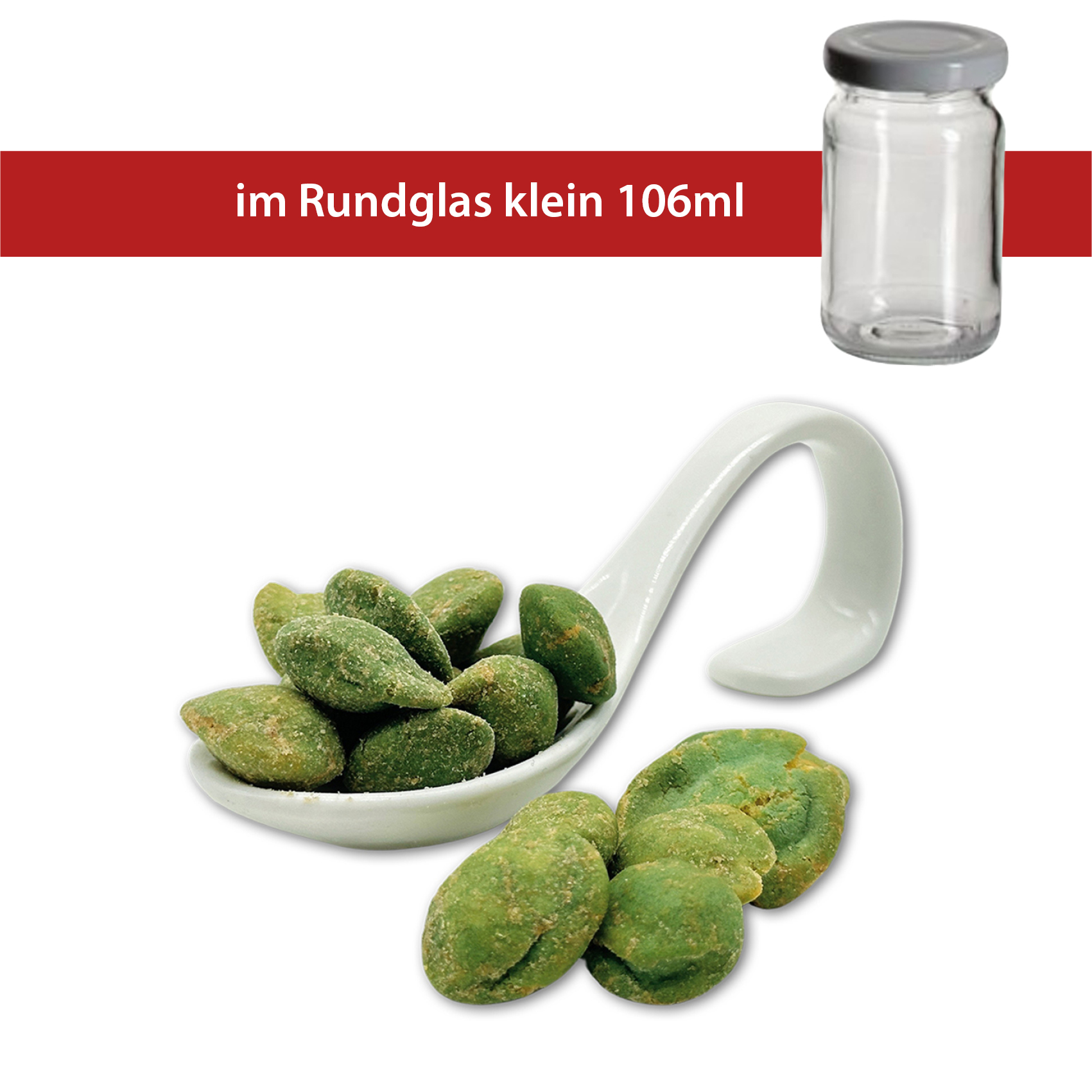 Snack Mix im Rundglas klein 106ml 30g - 40 Stück pro Karton