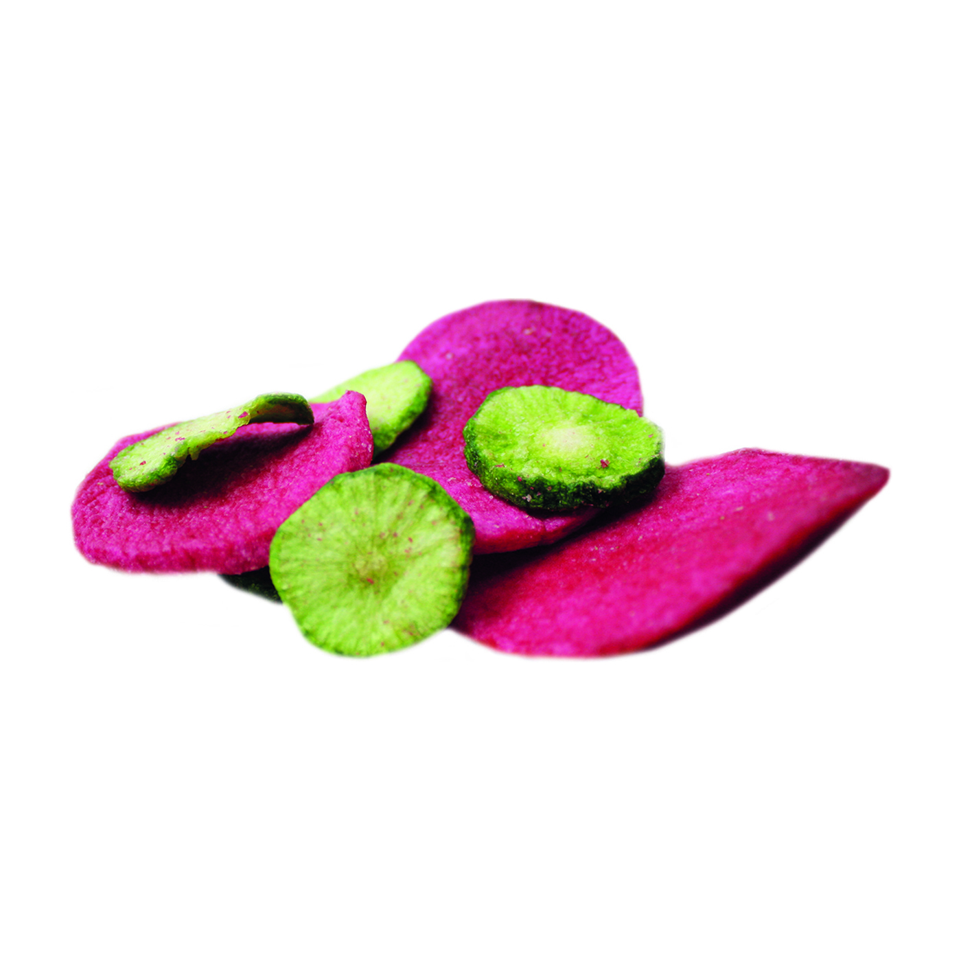 Gemüsechips rot/grün grüner & roter Rettich 2,5 kg Beutel
