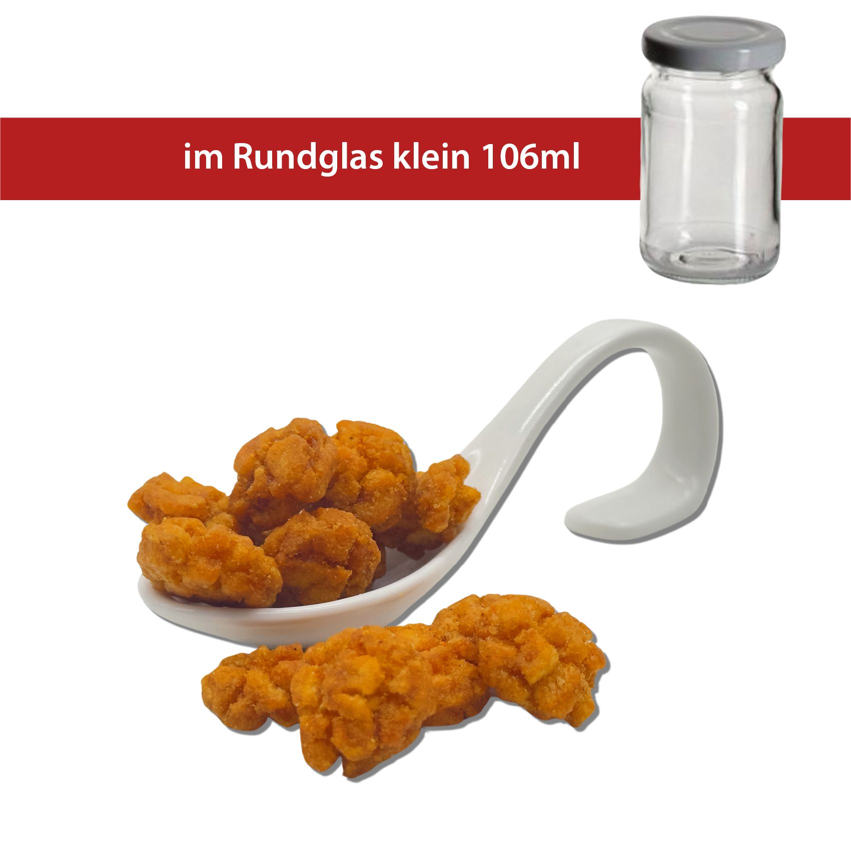 Chili Reiscracker im Blockbodenbeutel 55x35x180mm  40g - 25 Stück pro Karton