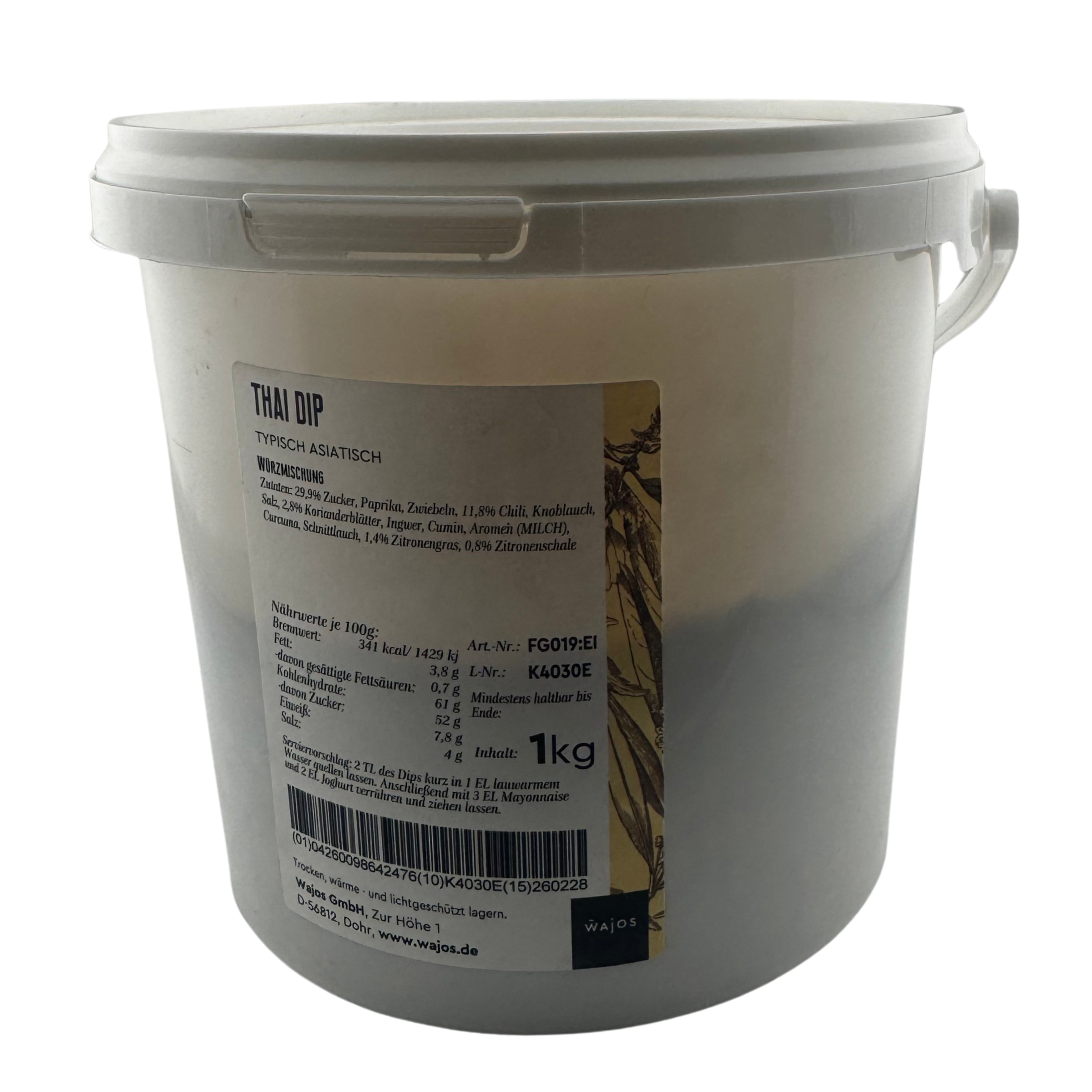 Thai Dip 1000 g Süß, scharf und sehr fruchtig