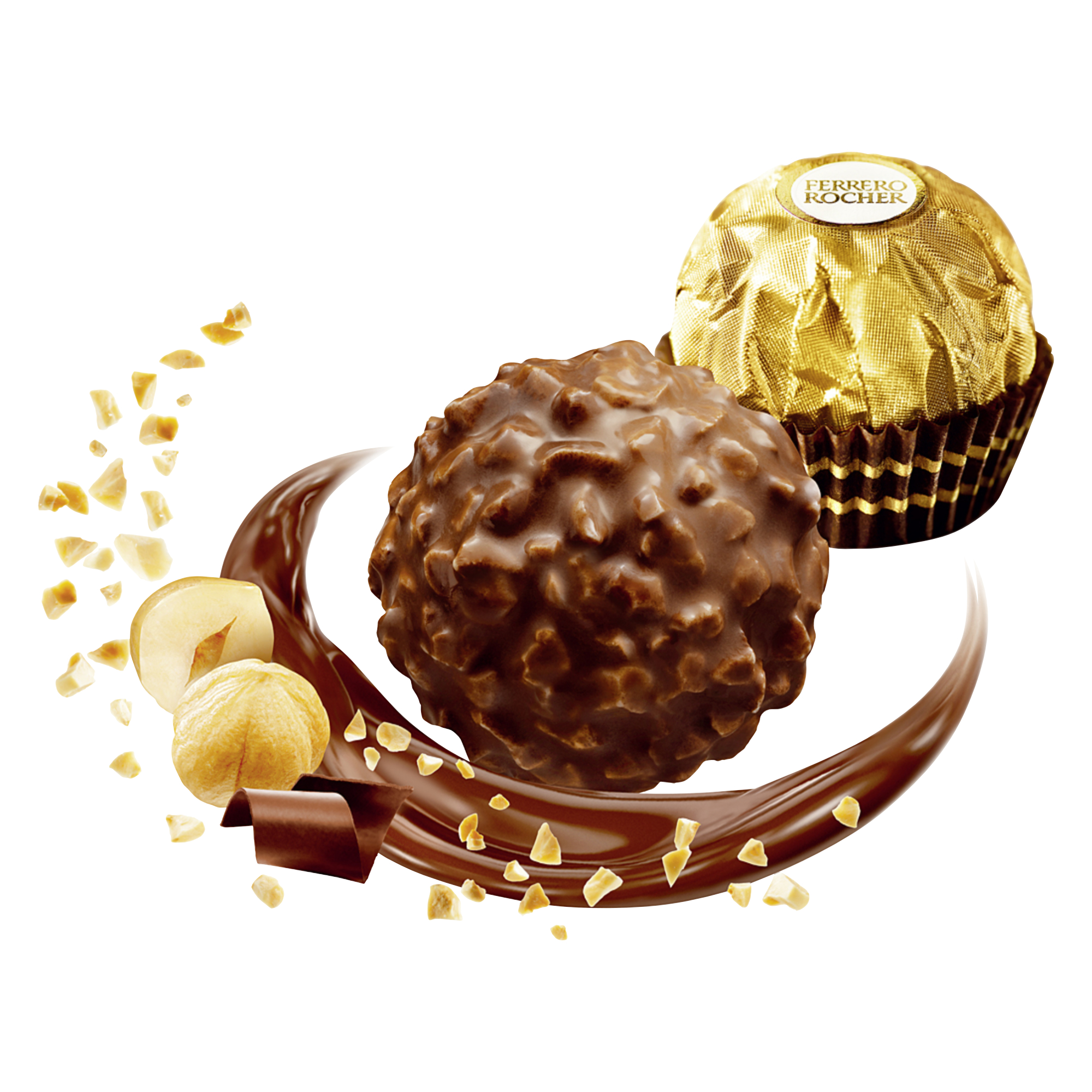 Rocher einzeln Verpackt 12,5 g - 576 Stück pro Karton - Achtung von Mai-September Sommerpause -