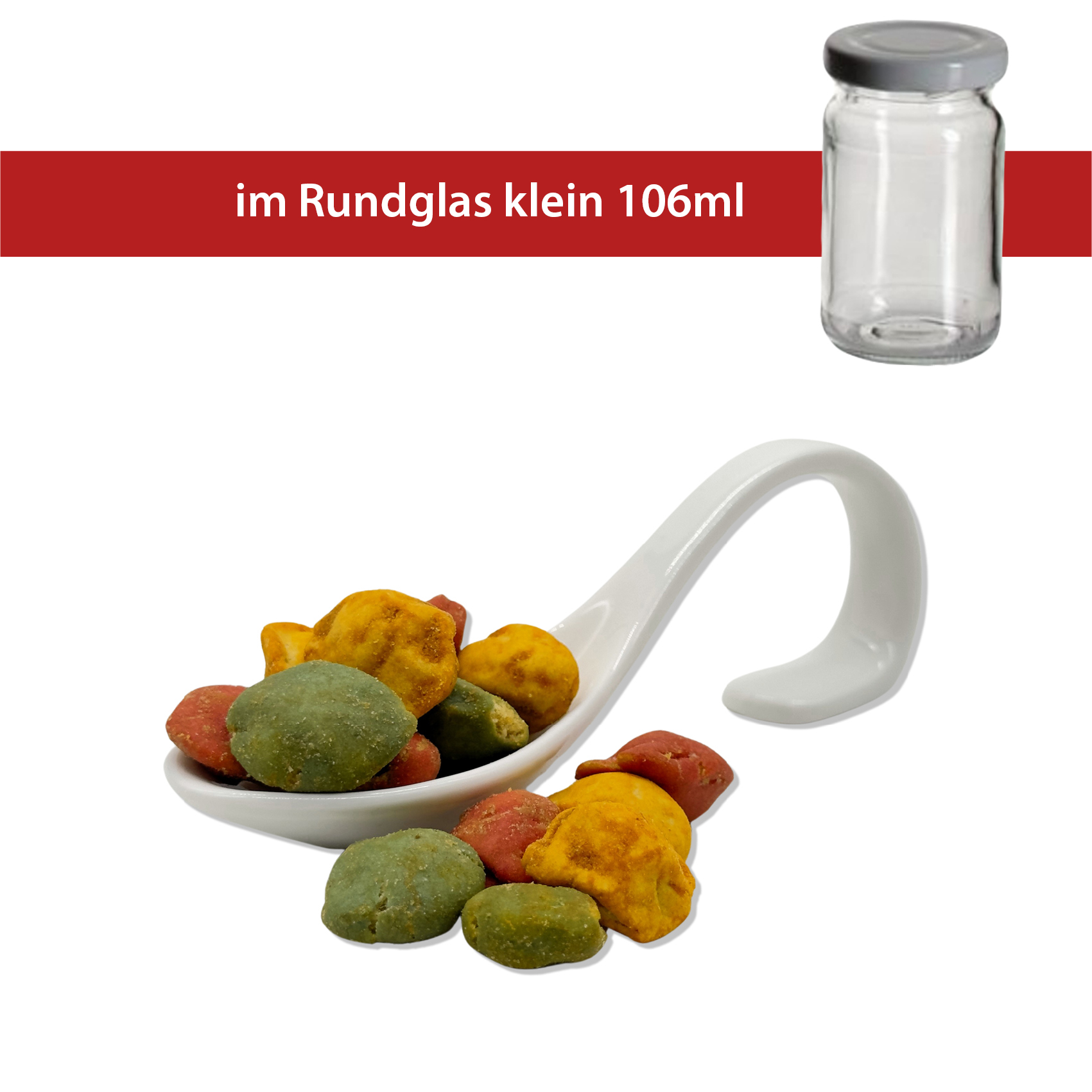 Ufo Mix im Rundglas klein 106ml 35g - 40 Stück pro Karton