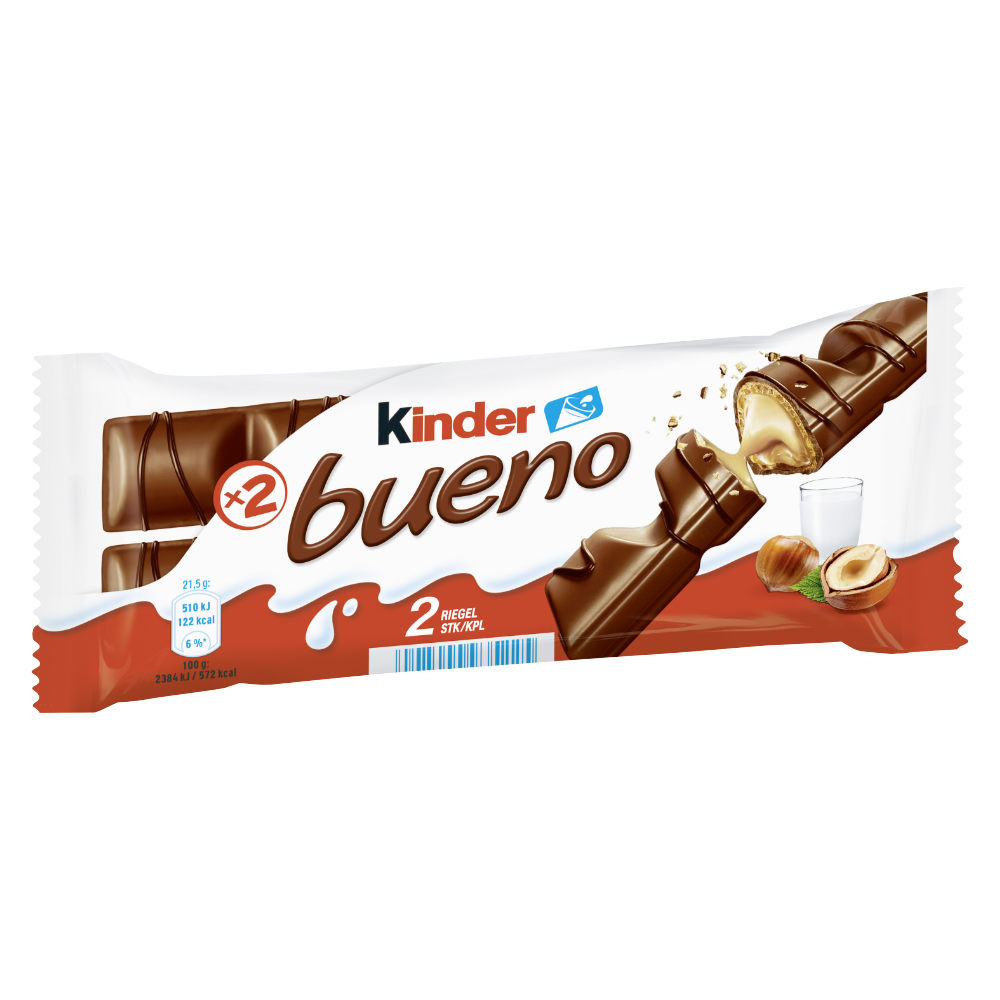 kinder bueno 2er - 30 Riegel a 43g