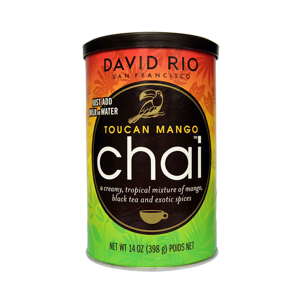 Mango Toucan Chai, indischer Gewürztee
398g Dose