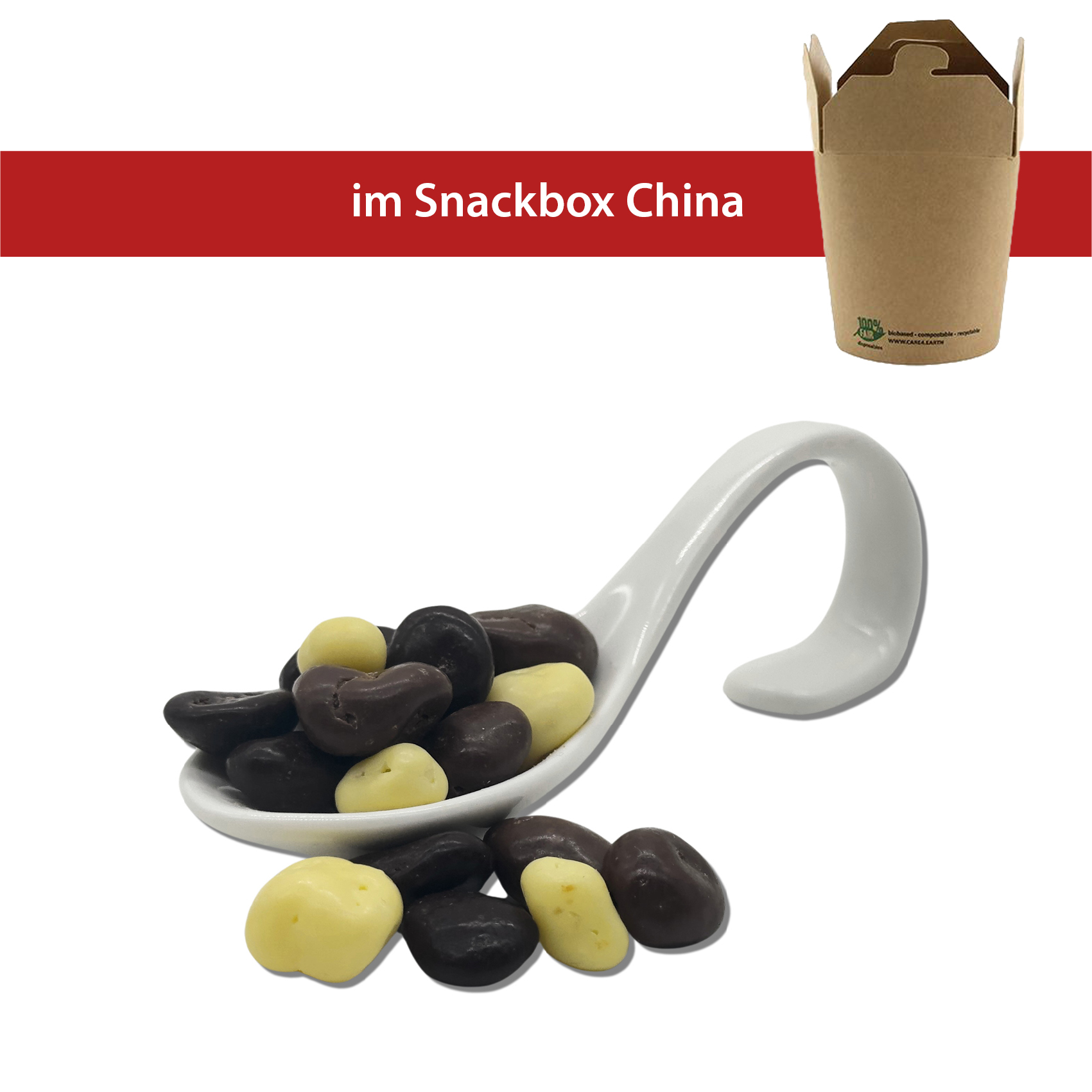 Schokolierte Früchtemischung 100g
Asia Snackbox 230ml, biologisch abbaubar
48 Stück pro Karton