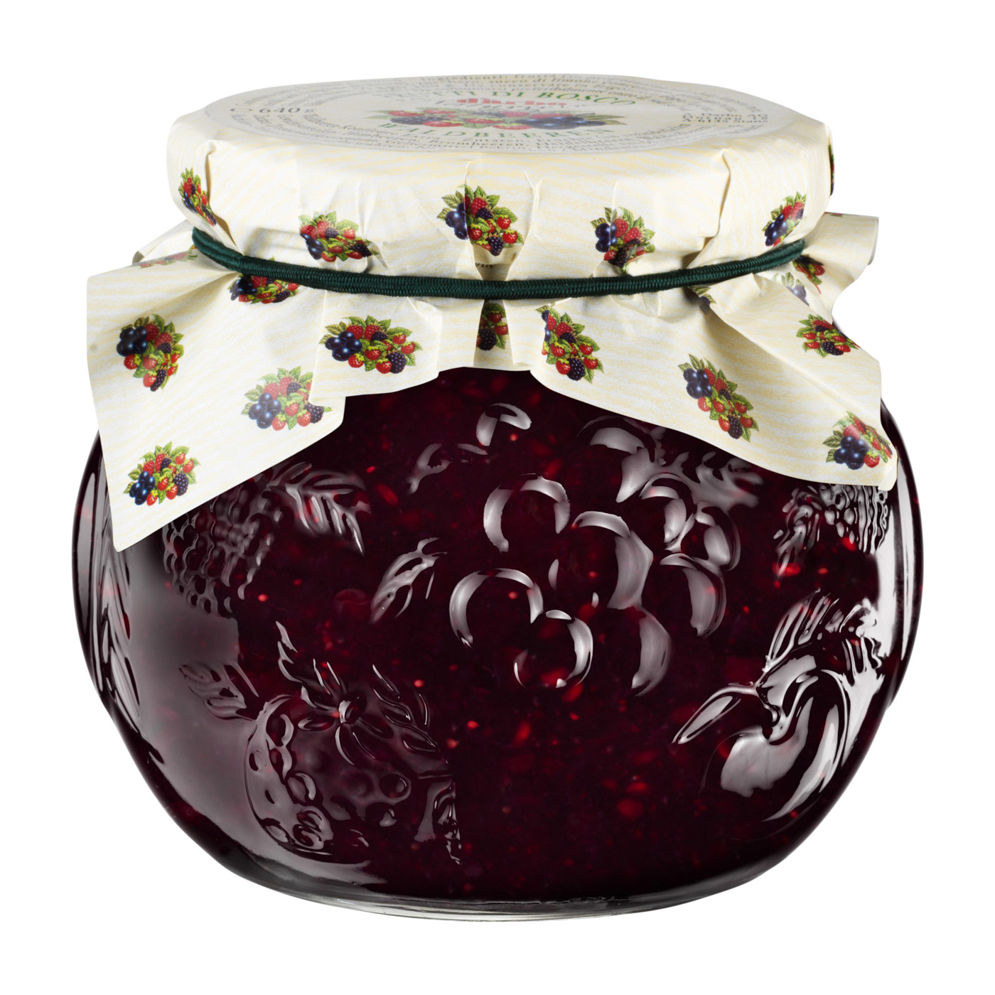 DARBO Waldbeer Konfitüre Naturrein extra 640 g Dekorglas