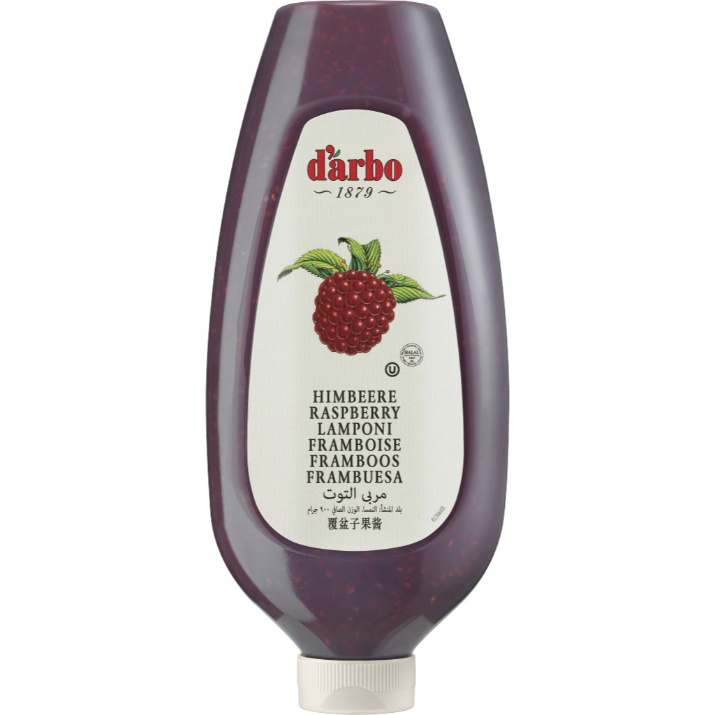 Darbo Fruchtaufstrich Dosierflasche 900 g Himbeere