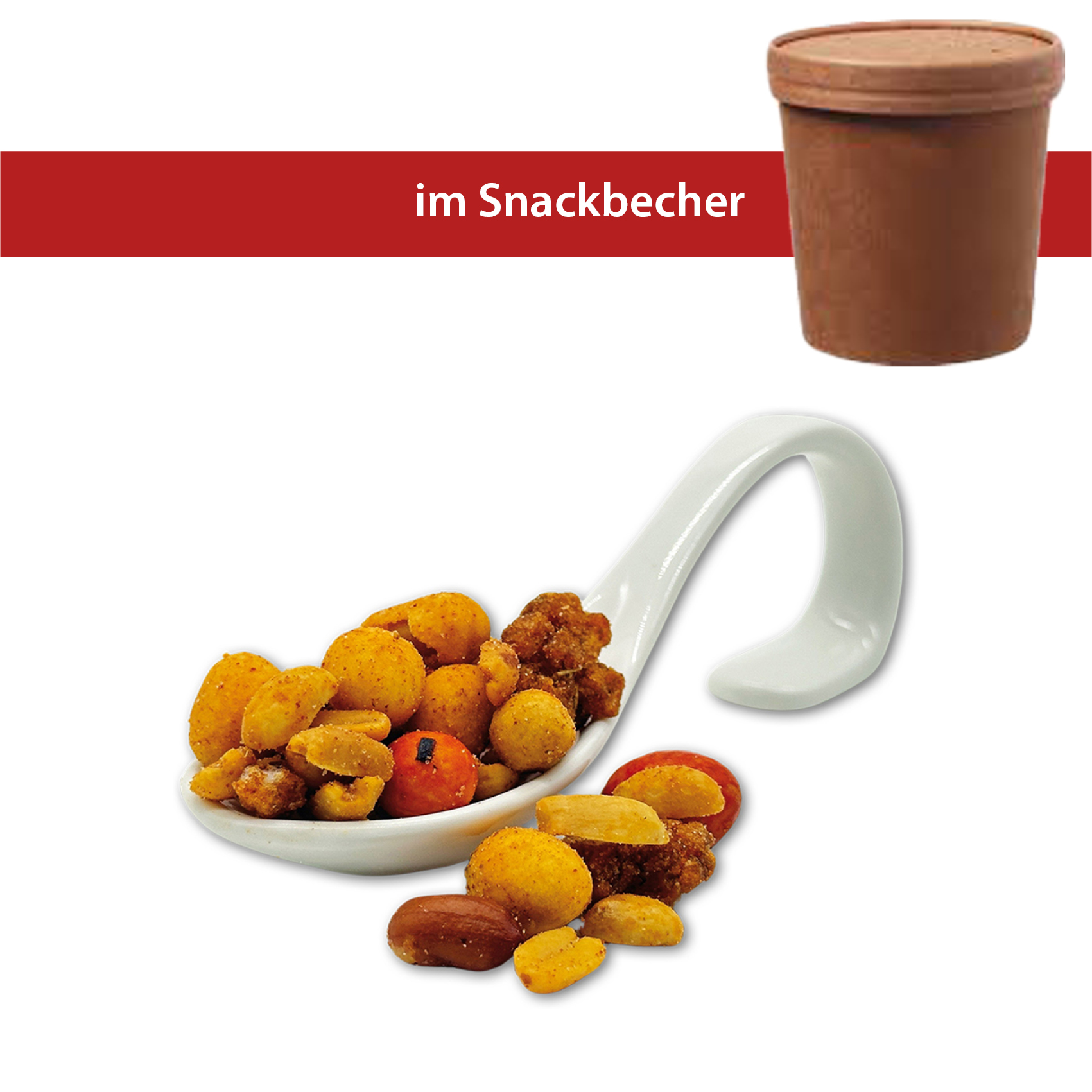 Happy Hour Bar Mix 100g
Snackbecher
12 Stück pro Karton