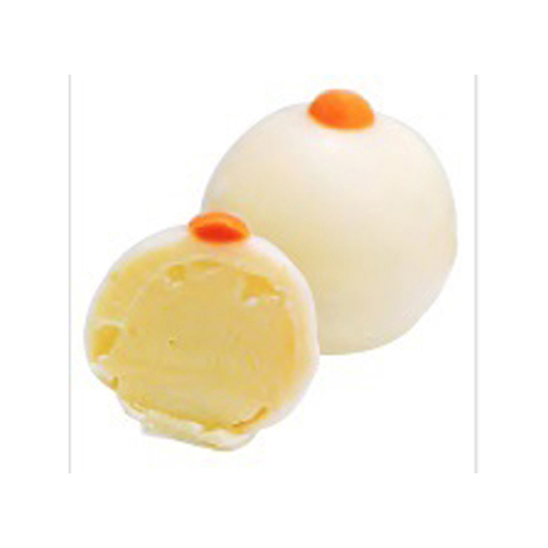 Panna-Cotta Trüffel Praline in weißer Schokolade ohne Alkohol 1,2 kg pro Karton