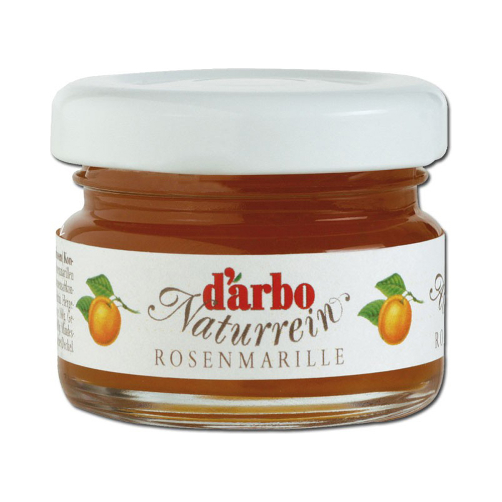 DARBO Marillen Konfitüre im Mini Glas 60x28 g Glas pro Karton