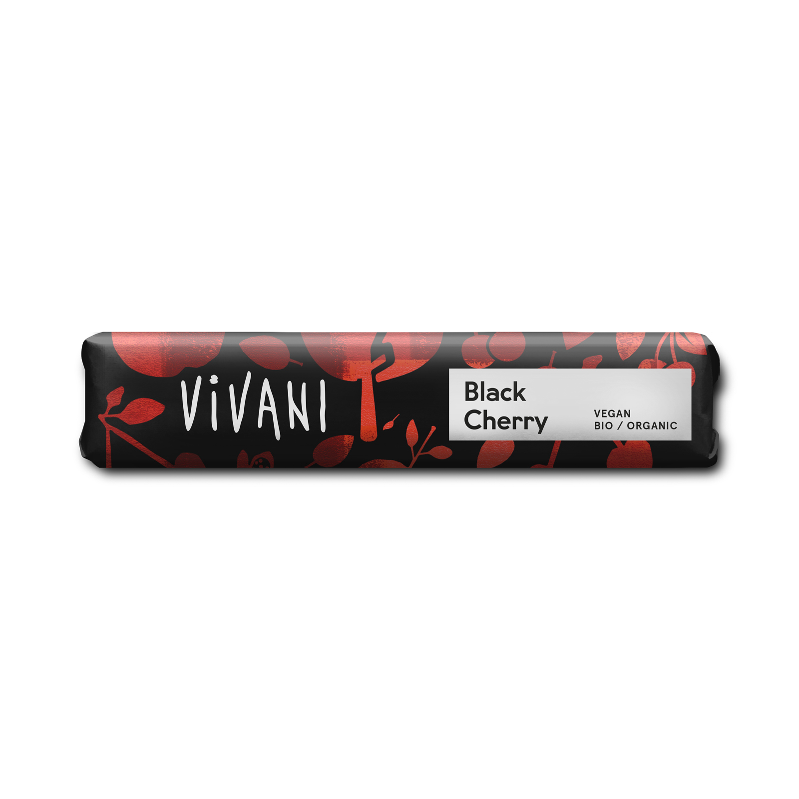 VIVANI Black Cherry Schokoriegel 62 %, 35 g BIO, Vegan 18 Stück pro Karton