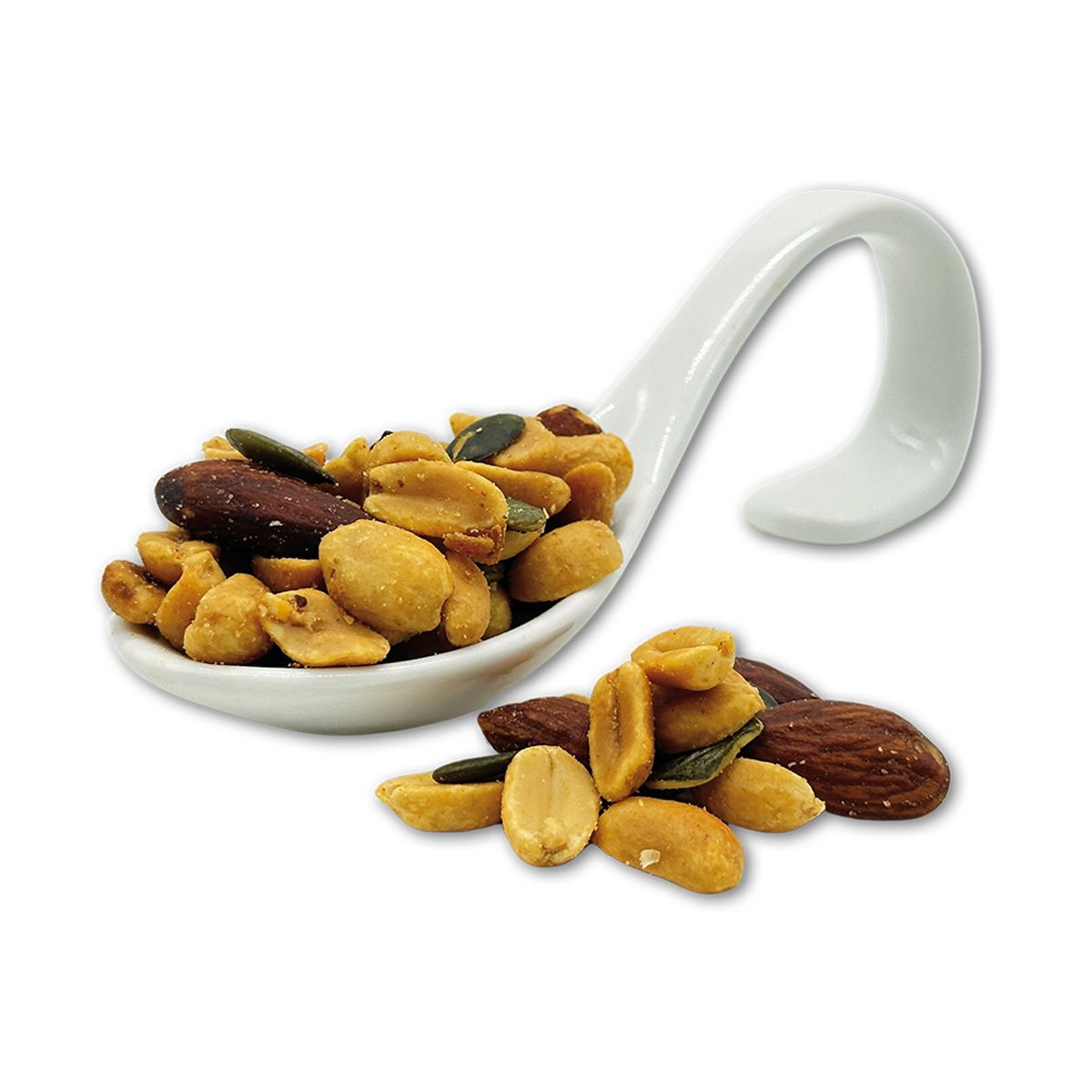 Pepita Mix 90g
8,5cm Sechskant-Glas
24 Stück pro Karton