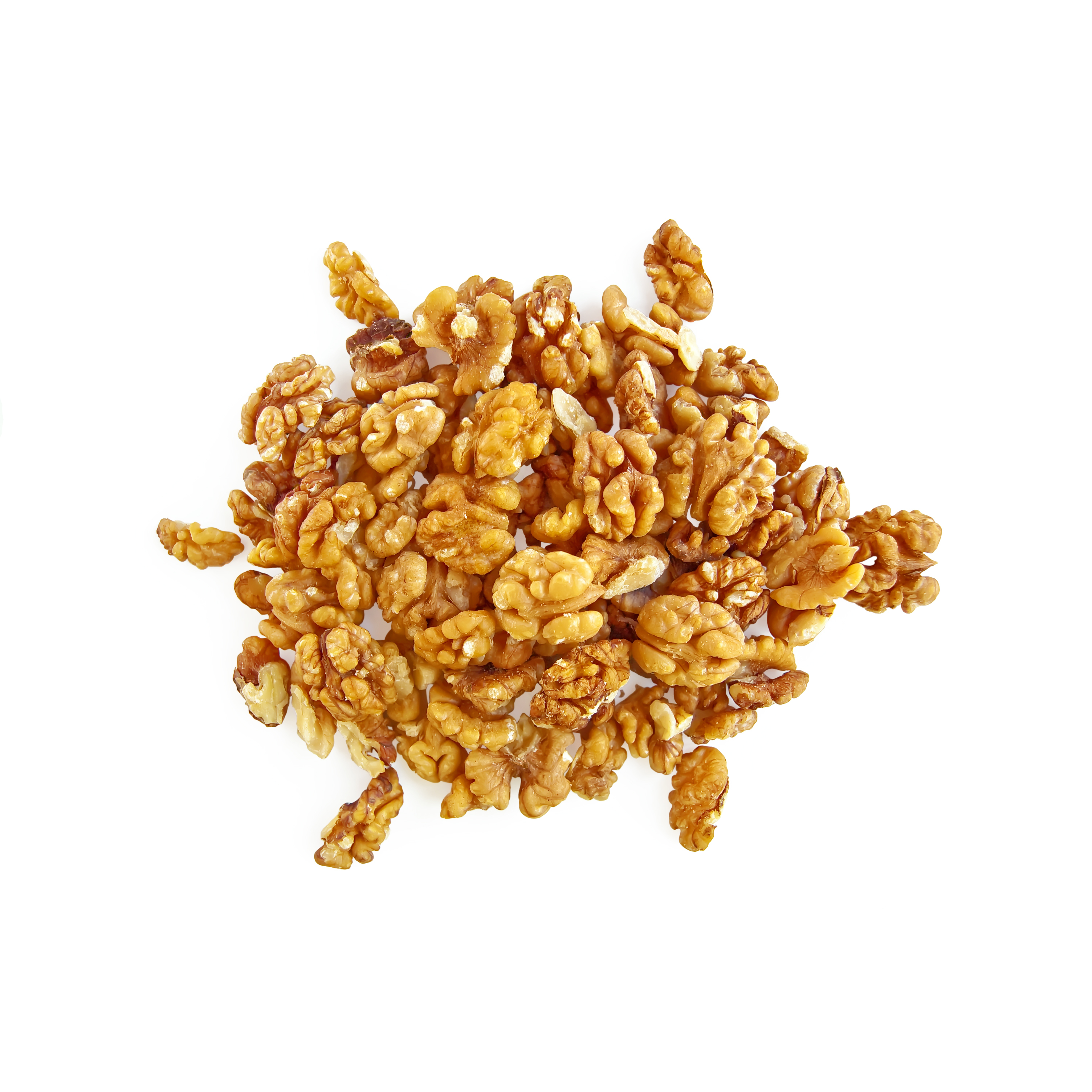 Walnusskerne Bruch 1 kg in der Papiertüte, genäht