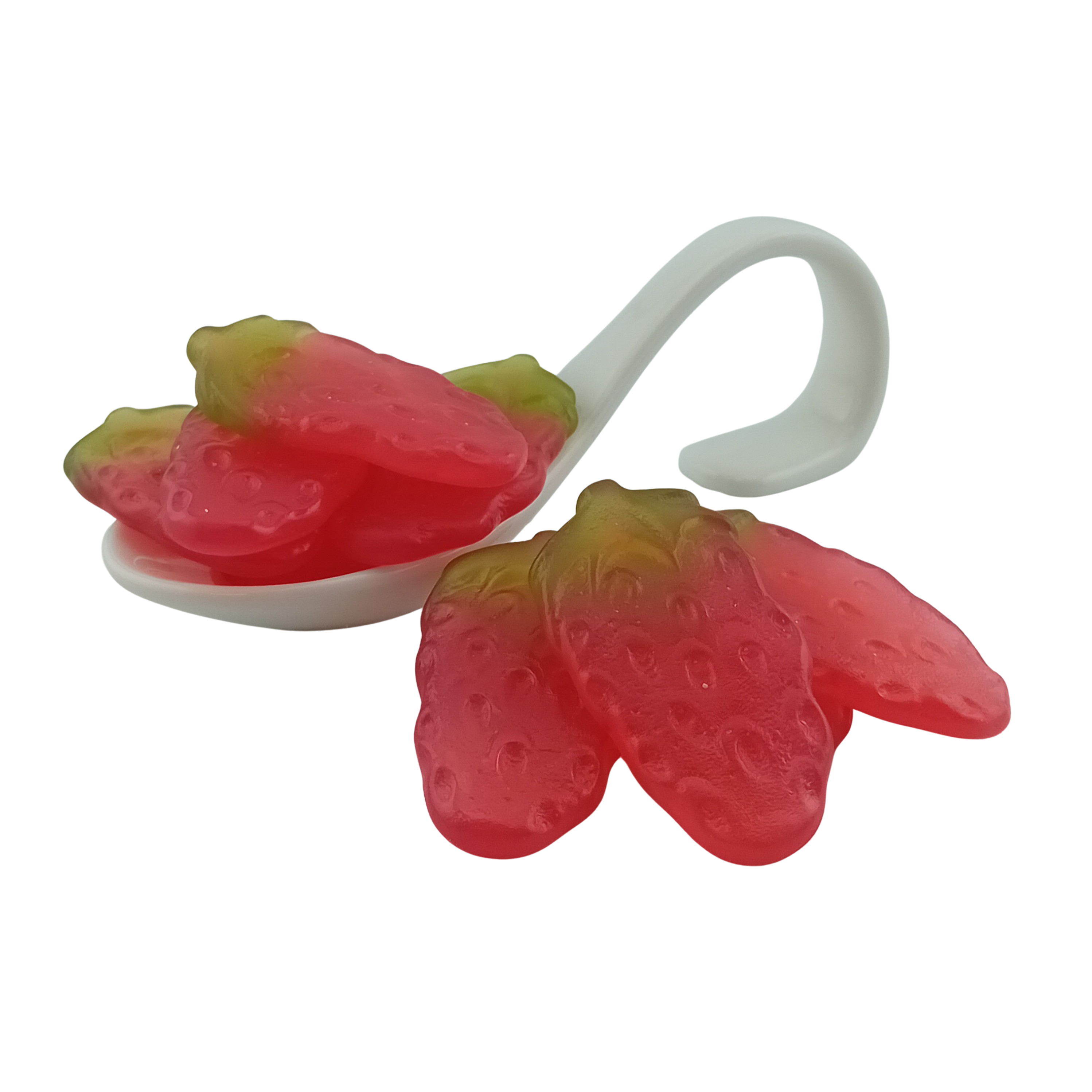 Haribo Riesen Erdbeeren 3 kg in der Papiertüte, genäht