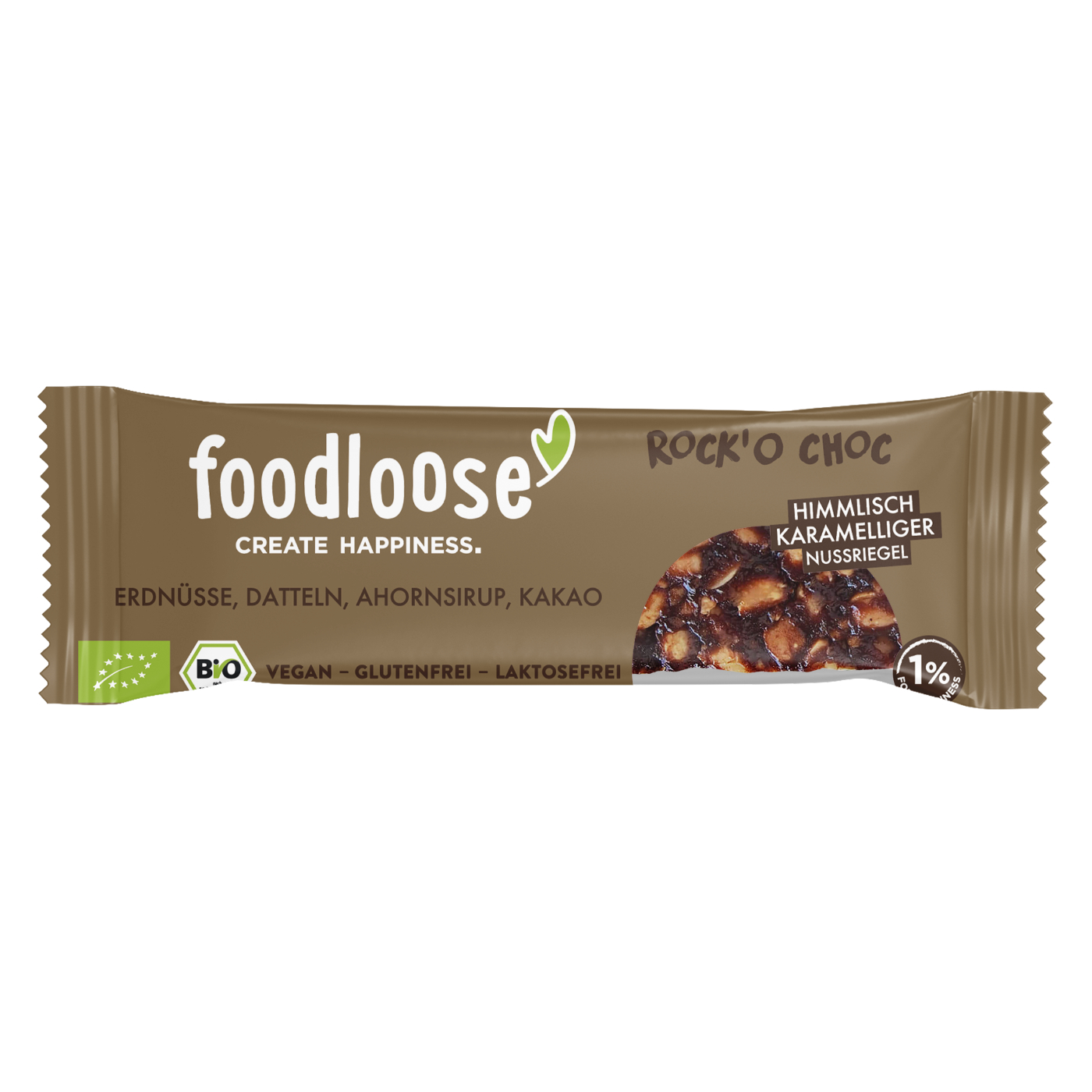 Foodloose Variety Pack Bio Nussriegel, vegan 24 Riegel  á 35 g pro Karton