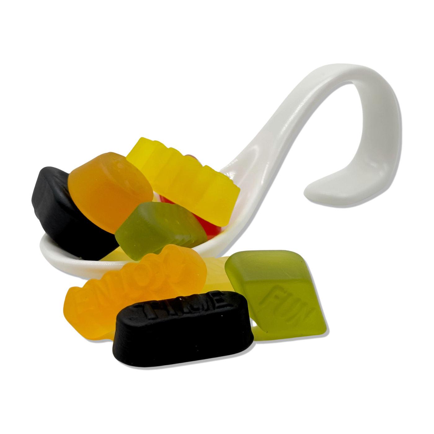 Weingummi Englisch 200g
Vierkantglas groß
40 Stück pro Karton