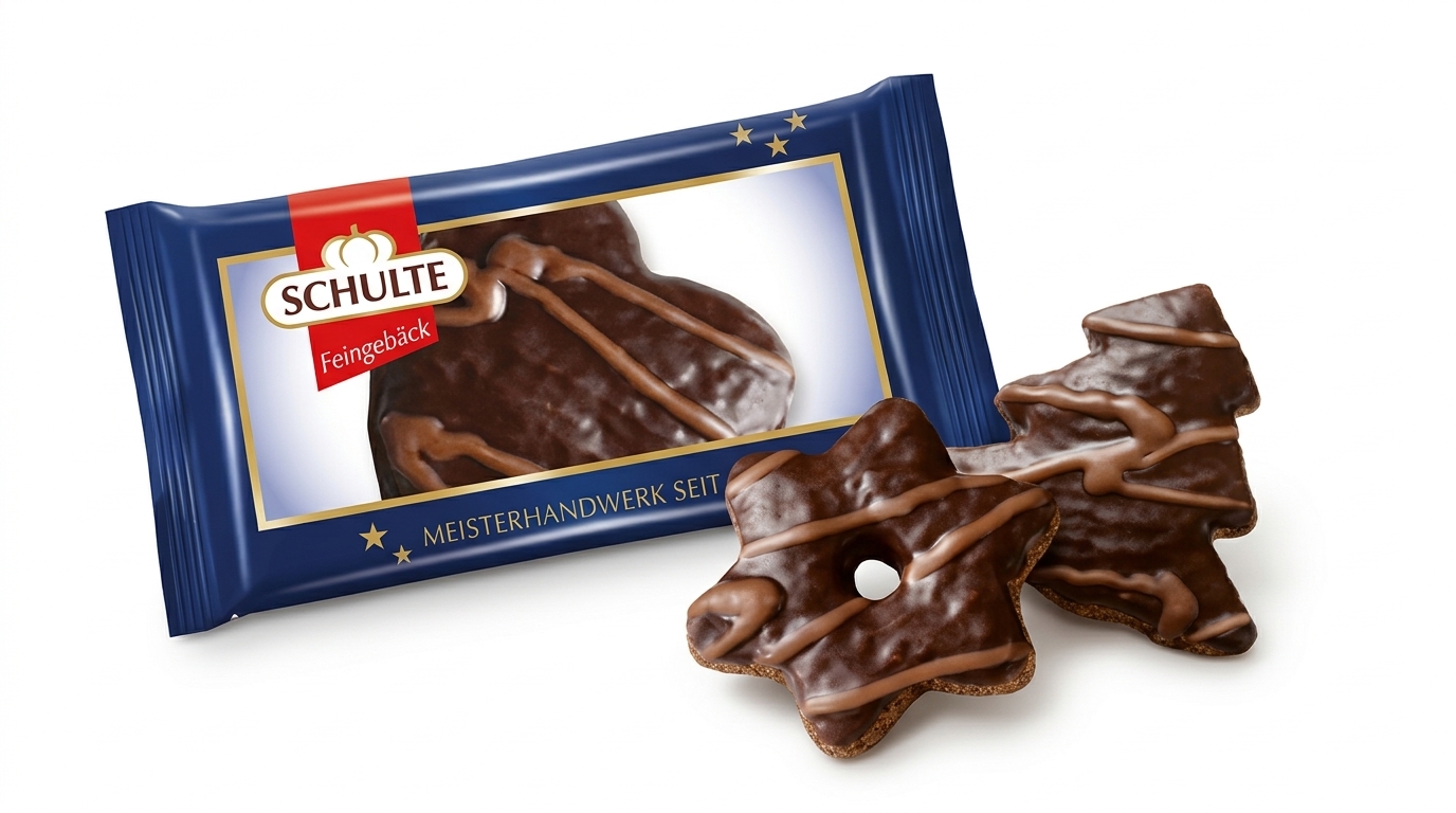 Lebkuchen-Weihnachtswelt einzeln verpackt
~80 Stück pro Karton