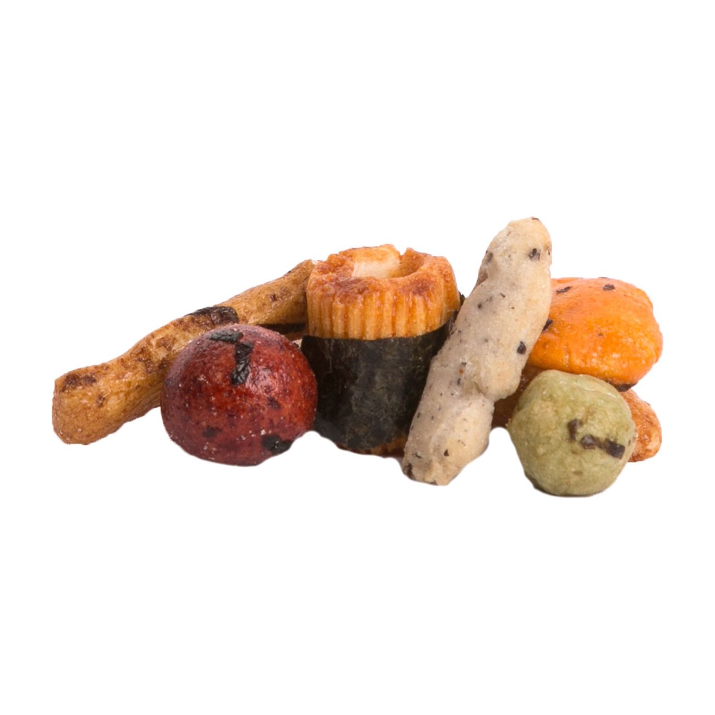 Unser Nori Mix ist eine einzigartige Mischung aus würzigem Reis- und Erdnussgebäck. 4 Kg im Beutel Unser Nori Mix ist eine einzigartige Mischung aus würzigem Reis- und Erdnussgebäck. 4 Kg im Beutel