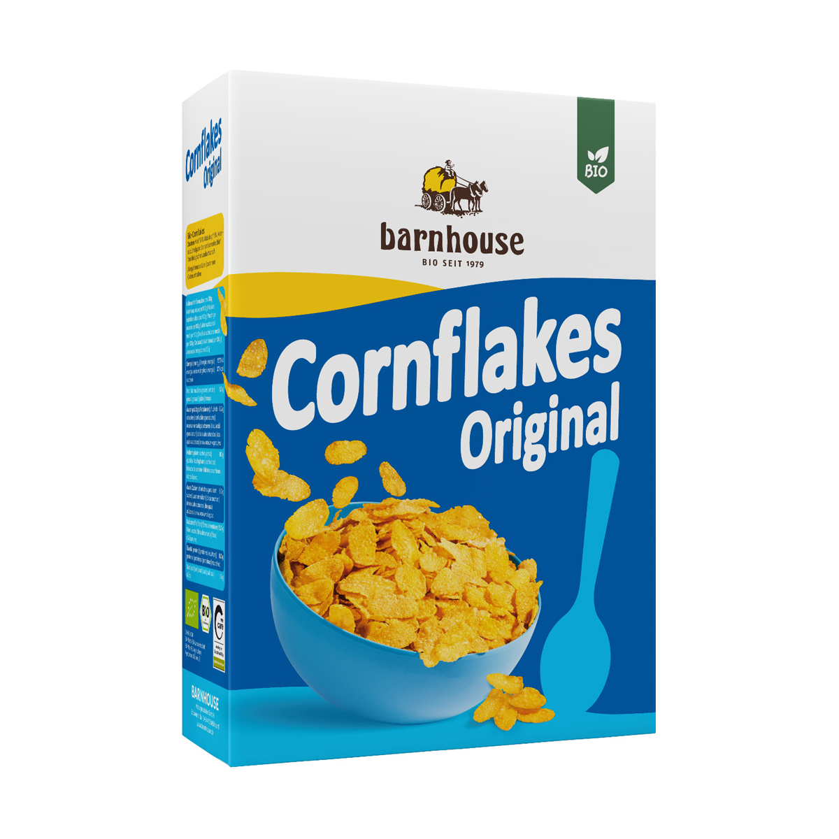 BIO Barnhouse Cornflakes Original
375g Beutel BIO Barnhouse Cornflakes Original
375g Beutel