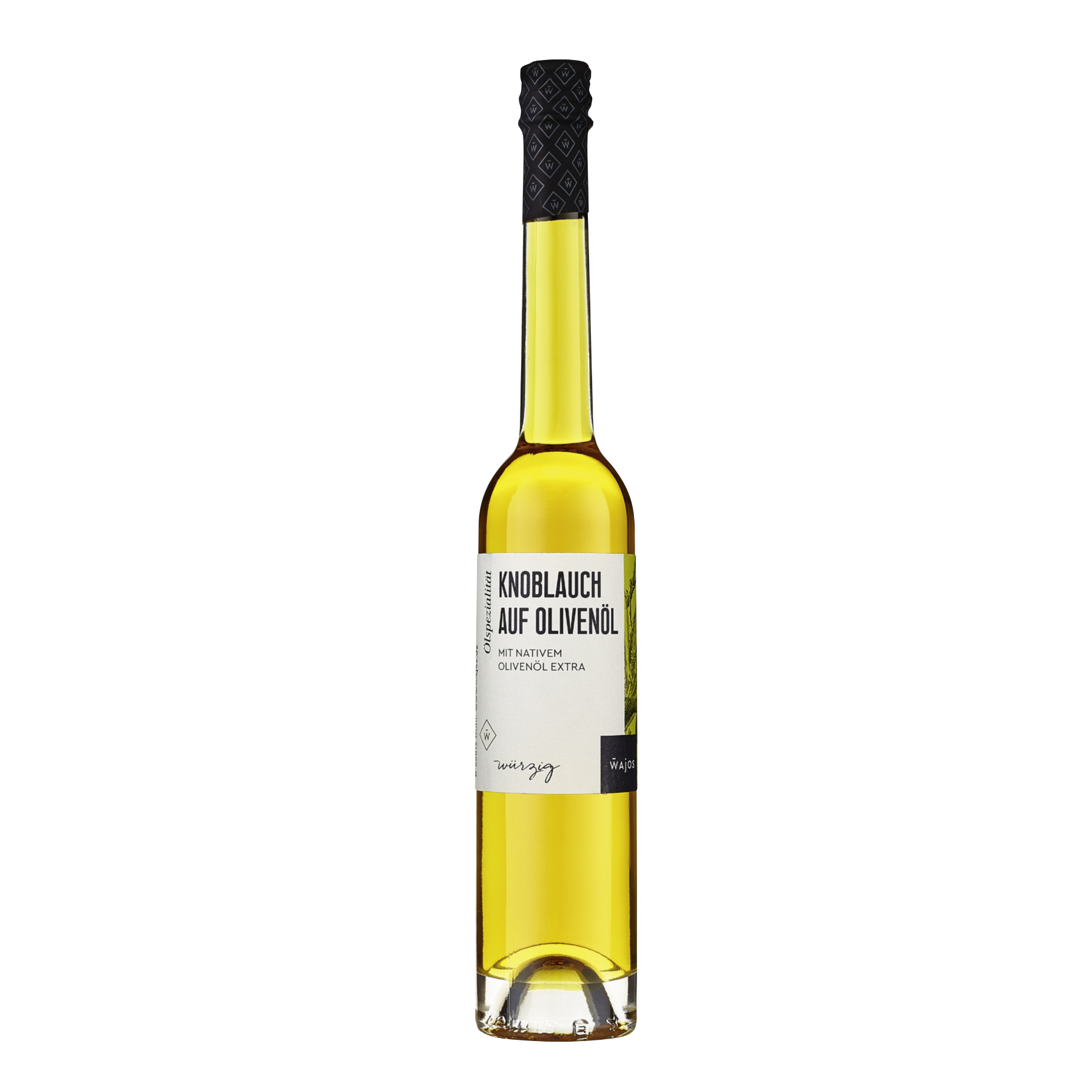 Knoblauch auf Olivenöl 100ml Flasche