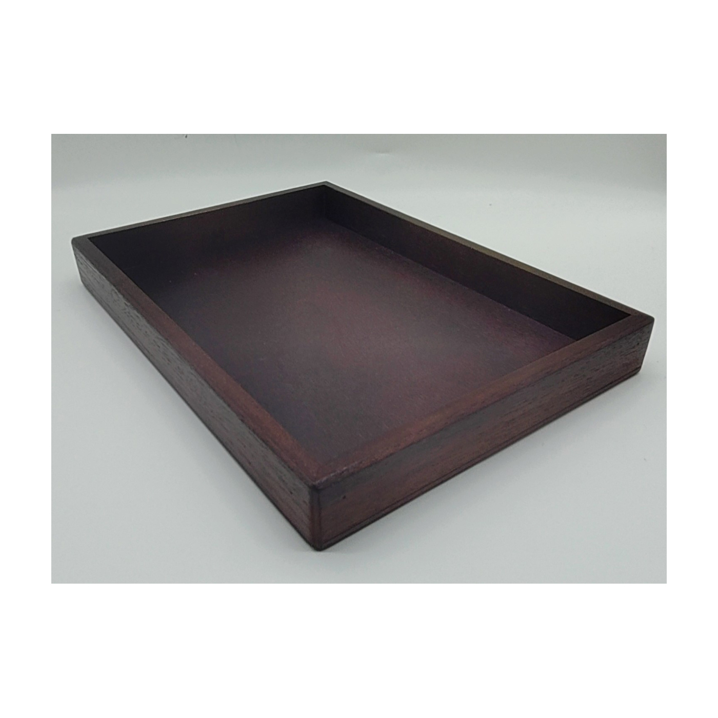Holzkiste für Gebäckeinsatz 250 g rechteckig Wenge