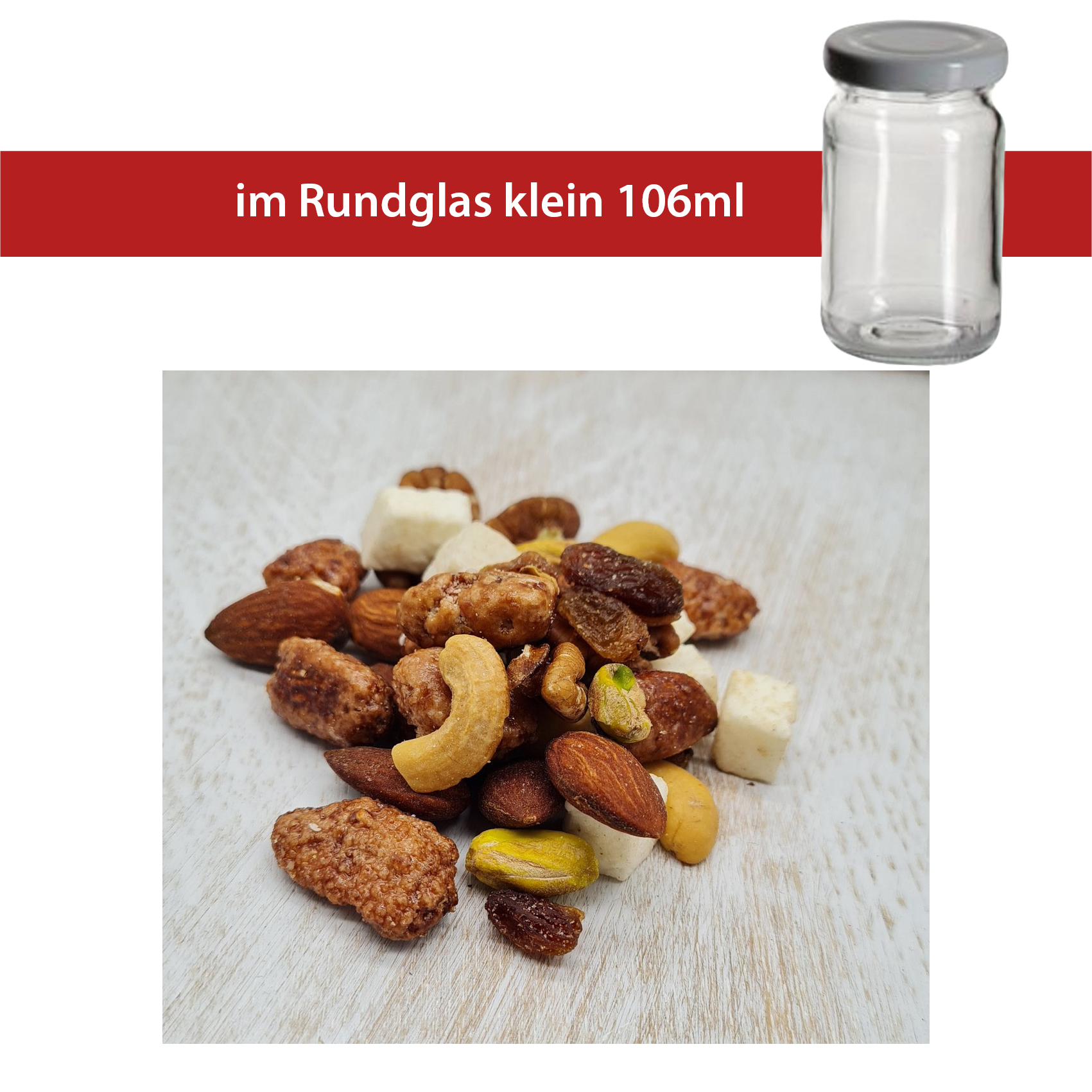 Ponchimix 50g
Rundglas klein 106ml
40 Stück pro Karton