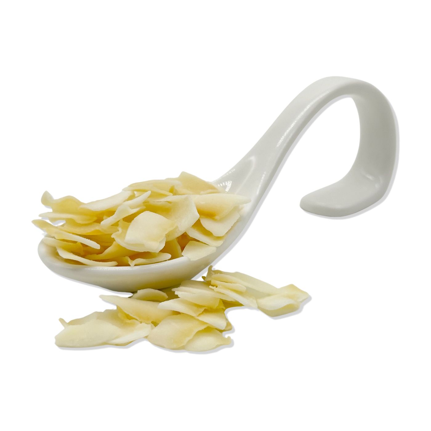 Kokoschips getoastet & gesüßt 1 kg in der Papiertüte, genäht
