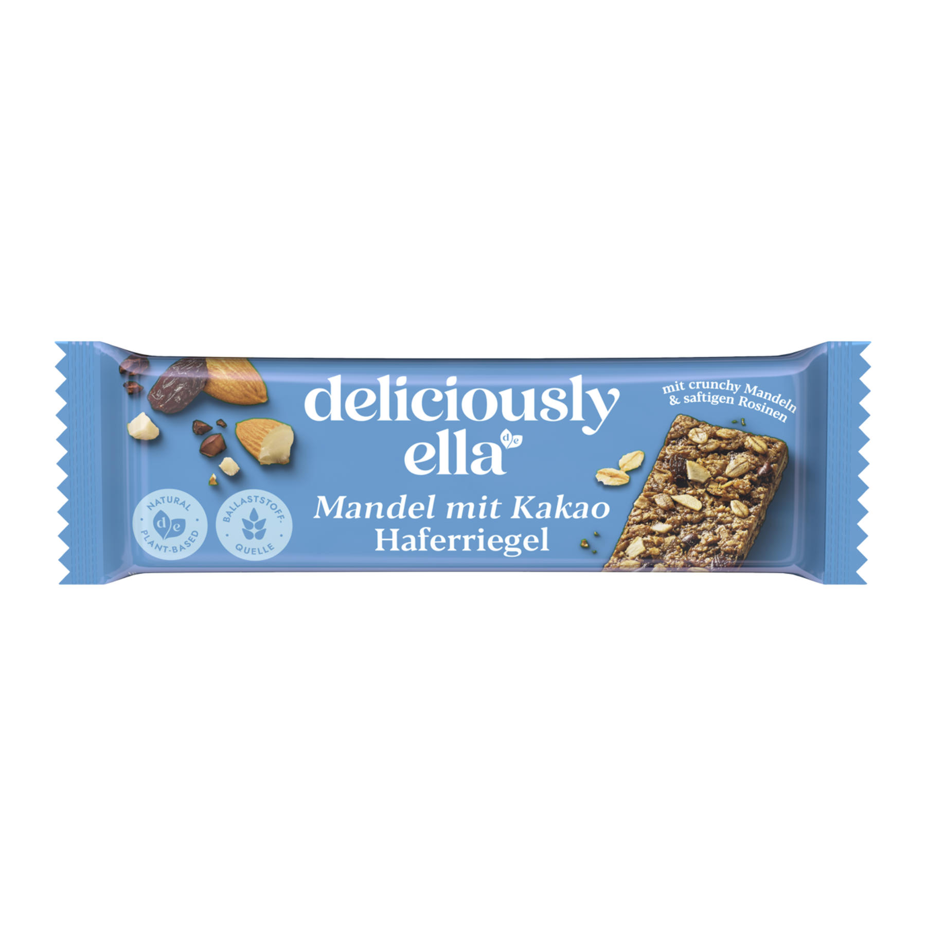 Deliciously Ella Haferriegel 'Schoko & Mandel' 50g - 16 Stück pro Karton