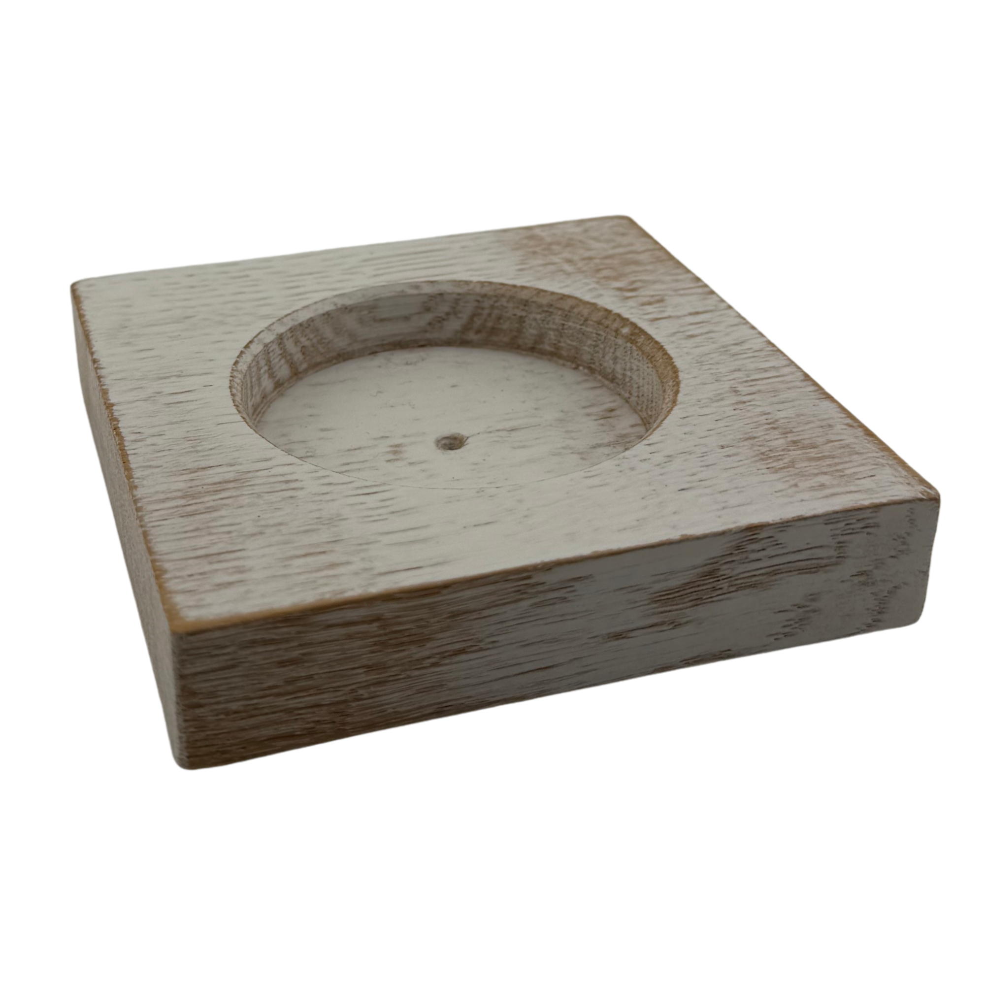 Holztableau für eine Glas Karaffe vintage - Glas Fluid Karaffe 25cl