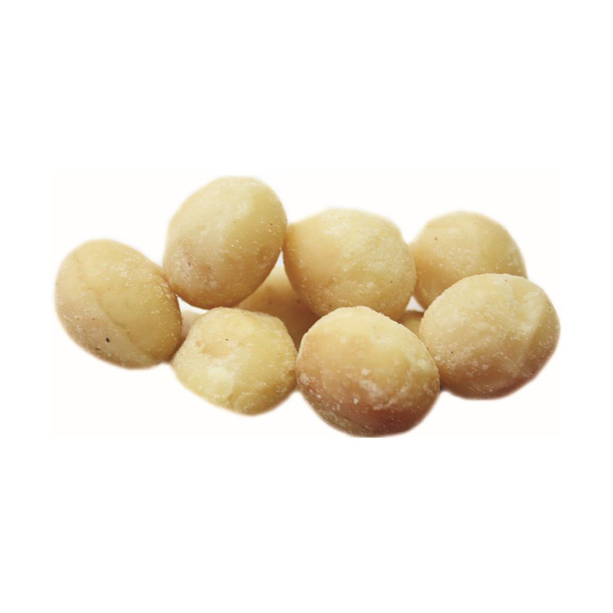 Macadamia Nusskerne, schonend geröstet und fein gesalzen für ein buttrig-nussiges Aroma und zarten Knack. Der perfekte Snack für Genießer. Im Karton
 5 kg