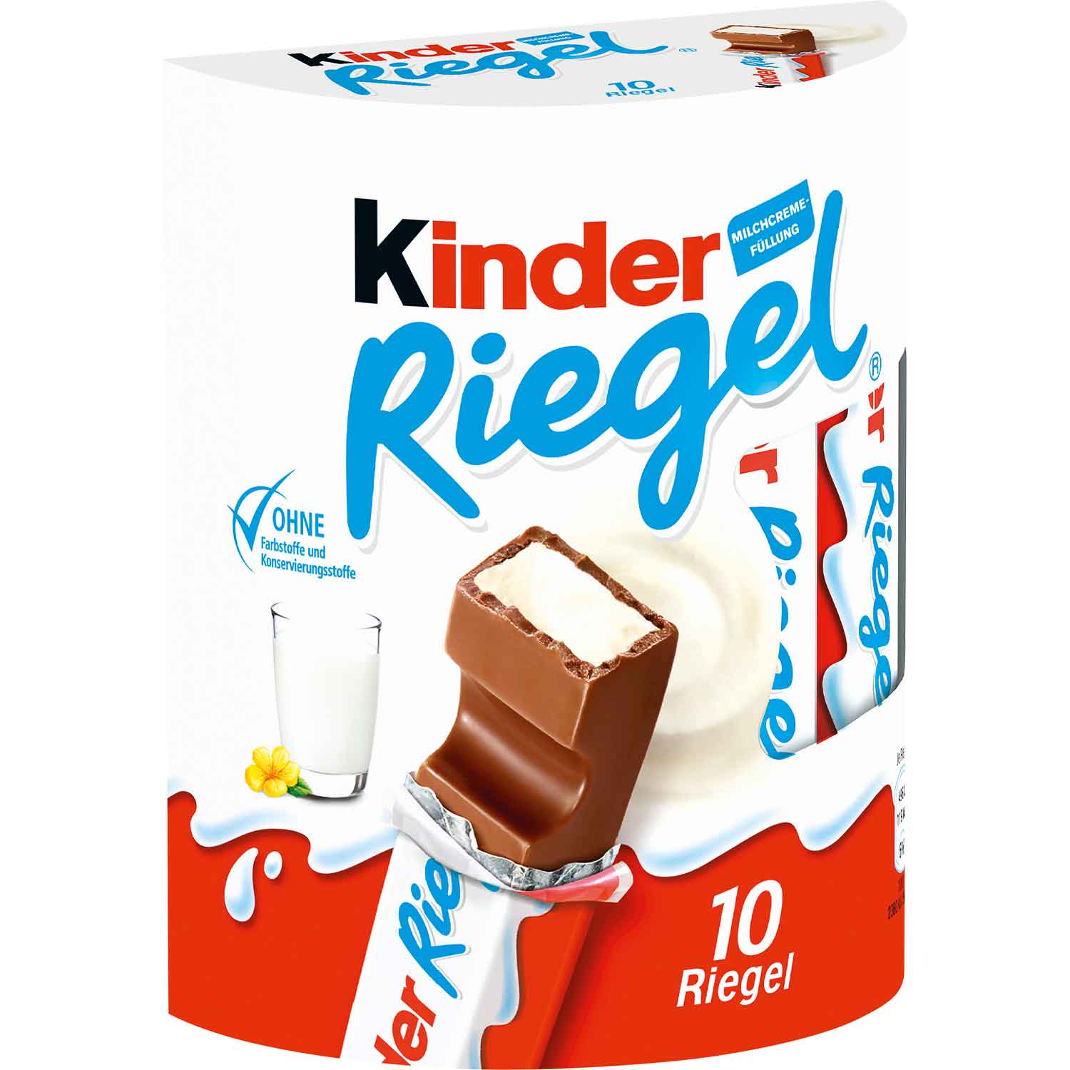kinder Riegel 18er Packung - 18 Riegel a 21g