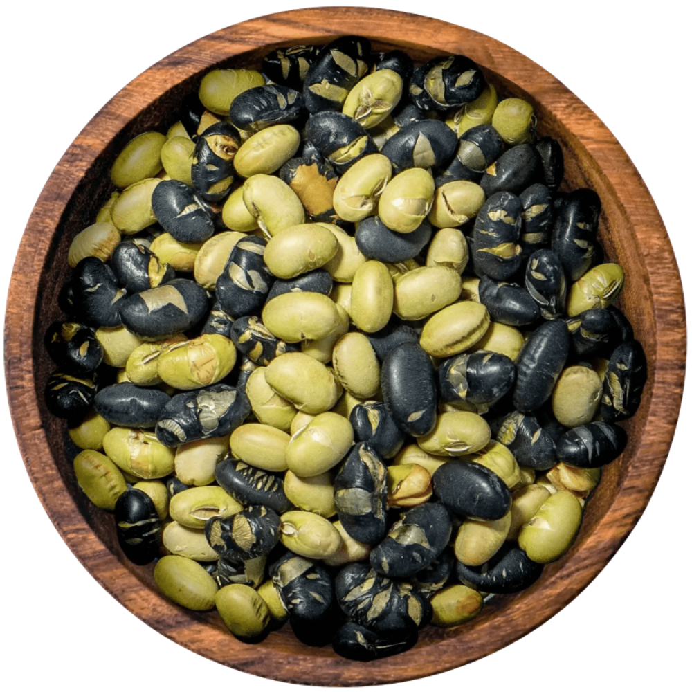 Bohnen Mix gesalzen im 10kg Beutel - Edamame, Soja Bohnen & schwarze Soja Bohnen