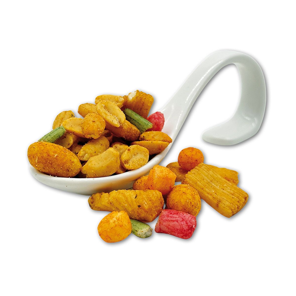 Bar Mix Hot 2,5 kg in der Papiertüte, genäht