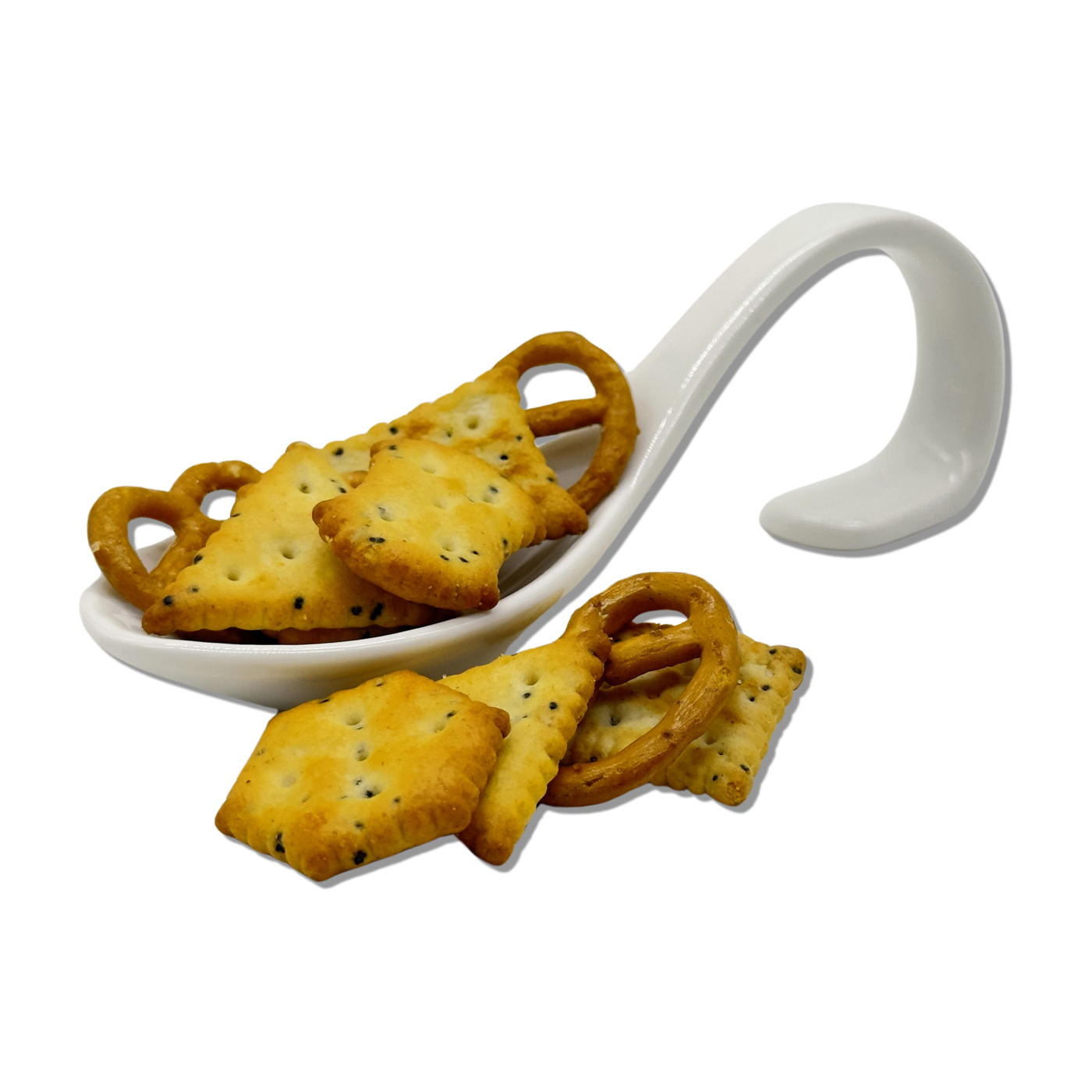 XOX Snacks, buntes Knabbergebäck 1 kg pro Beutel