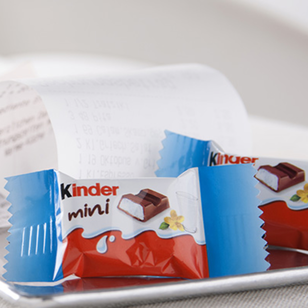 Kinder Schokolade Mini einzeln Verpackt 6 g - 656 Stück pro Karton