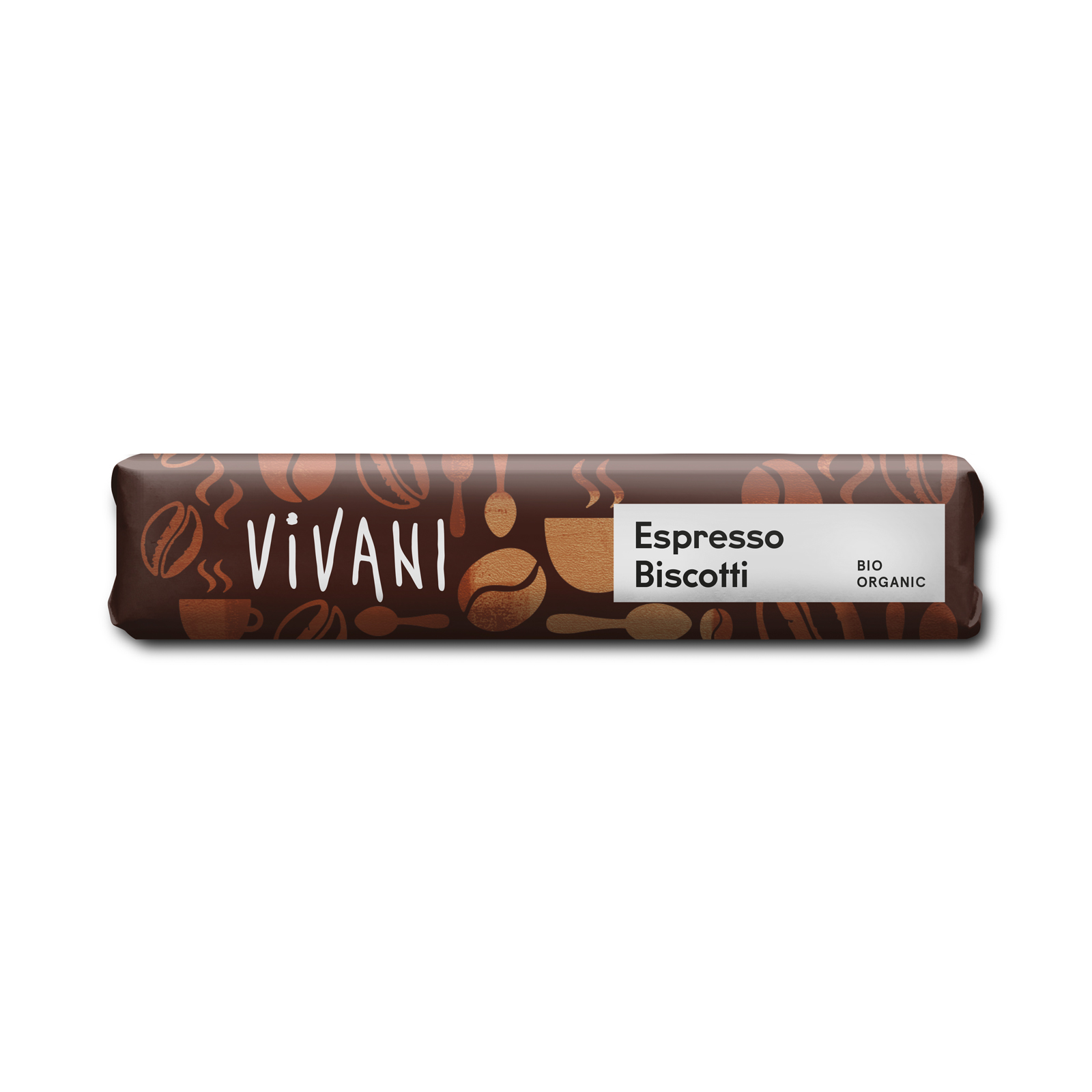 VIVANI Espresso Biscotti Schokoriegel 40 g BIO 18 Stück pro Karton
