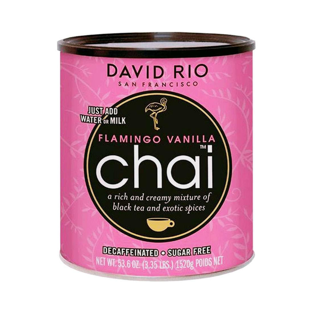 Chai Flamingo 1520 g Dose Sugarfree Vanilla 18-24 g Chai Pulver in 100-150 ml Milch Indischer Gewürztee