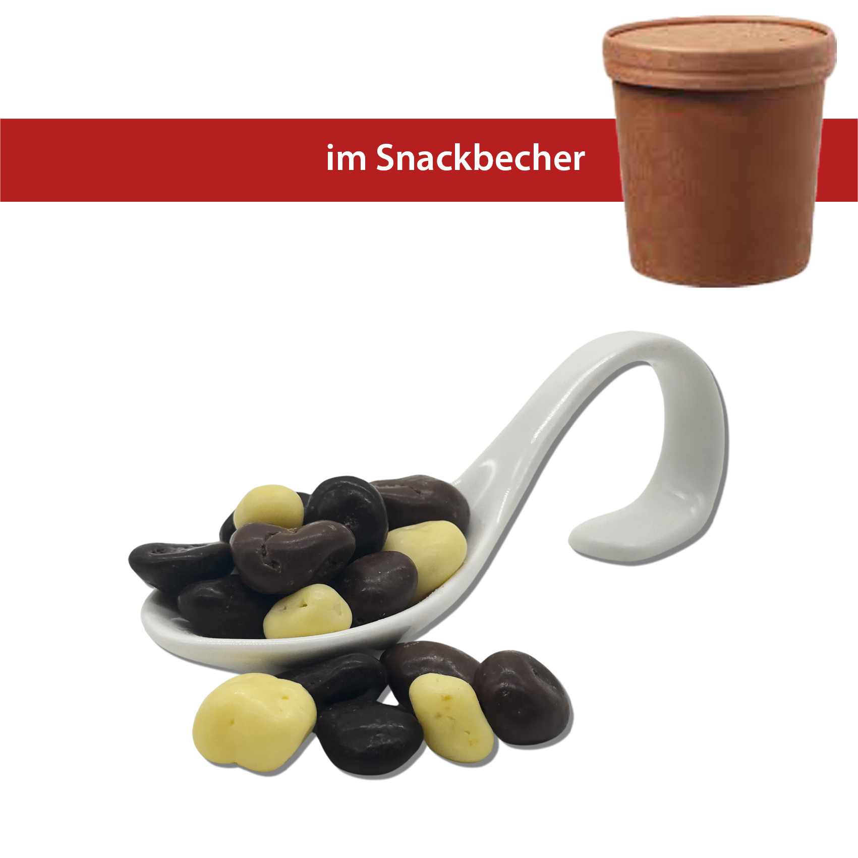 Schokolierte Früchte 150g
Snackbecher
12 Stück pro Karton