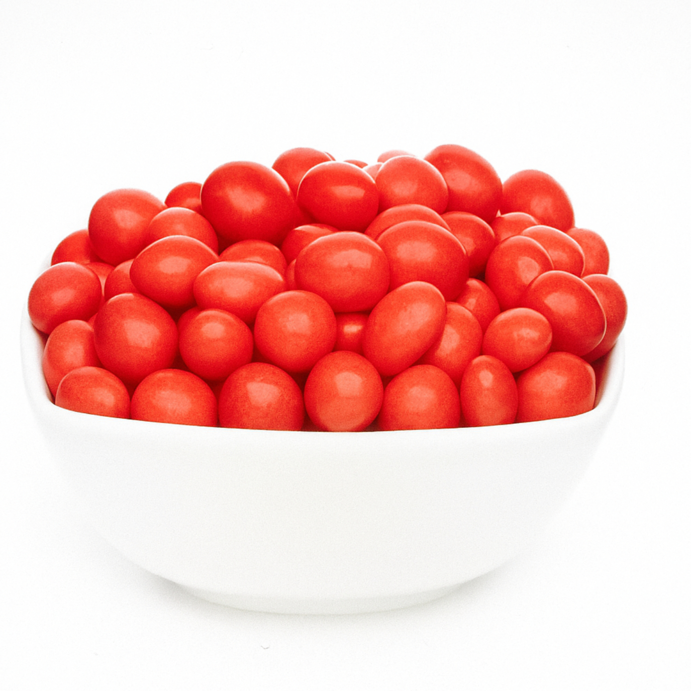 Erdnüsse in Vollmilchschokolade mit rotem Zuckerüberzug
 im Beutel 5 Kg