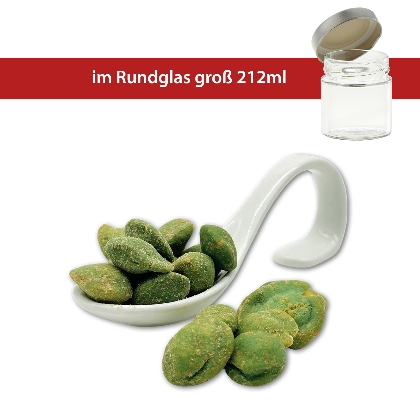 Snack Mix im Rundglas groß 212ml 50g - 22 Stück pro Karton