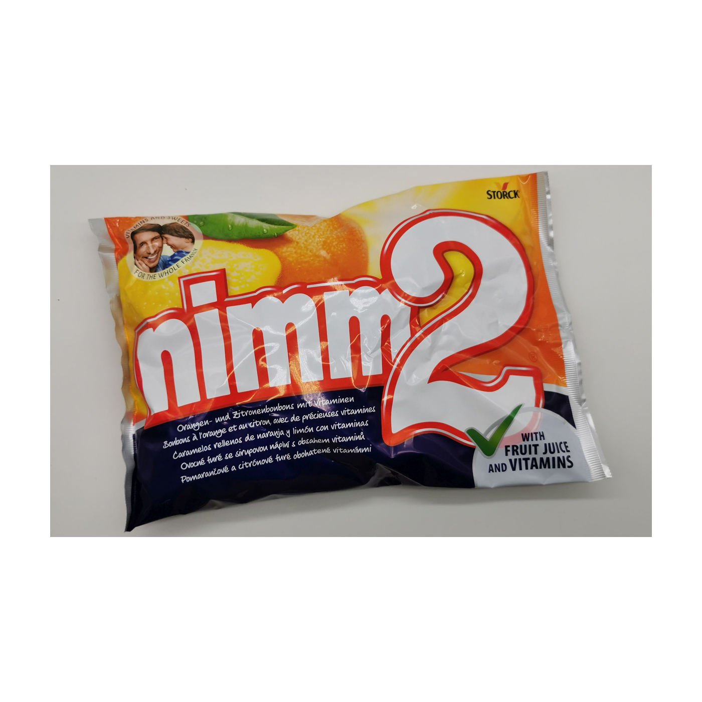 Nimm 2 Bonbon einzeln verpackt 1,0 kg Beutel 6 Beutel pro Karton