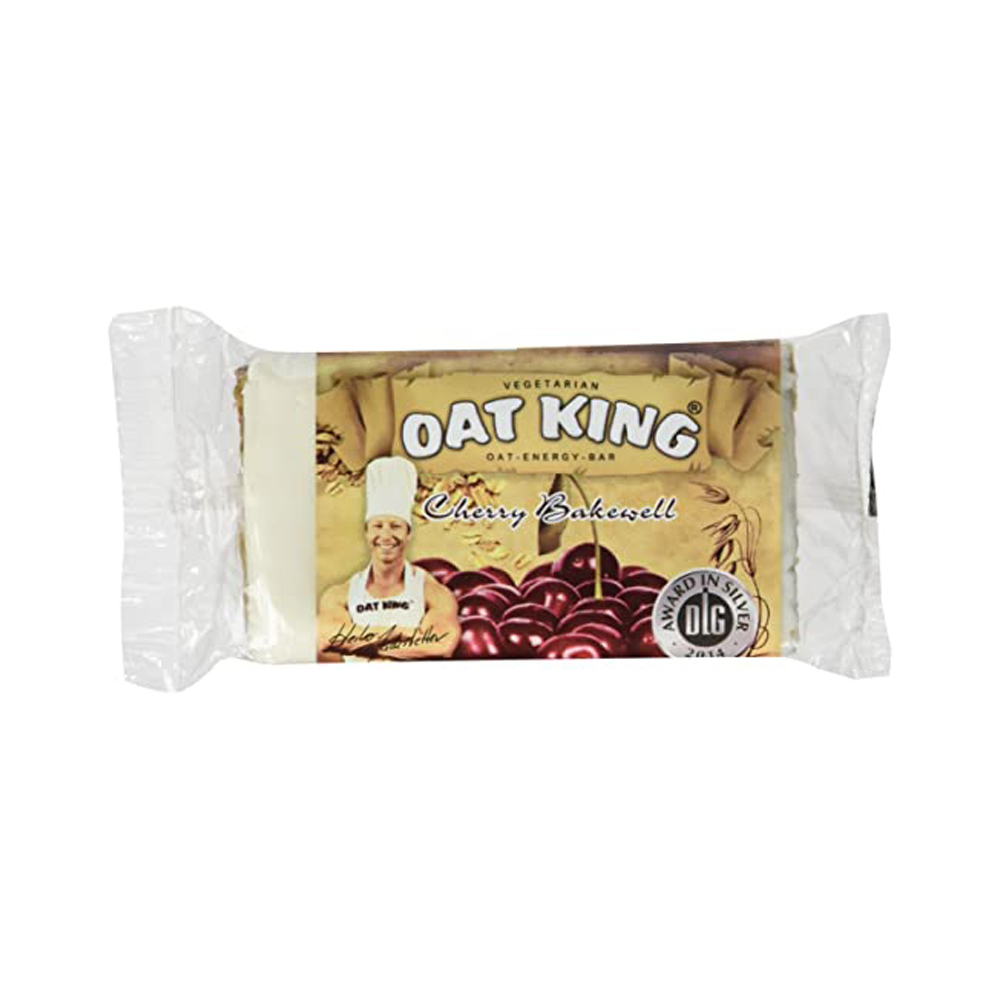 Oat King-Energy Bar, Haferriegel á 90 g Cherry Almond / Kirsch Mandel 10 Stück pro Karton