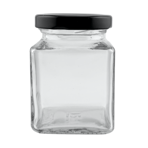 im Vierkantglas klein 111 ml