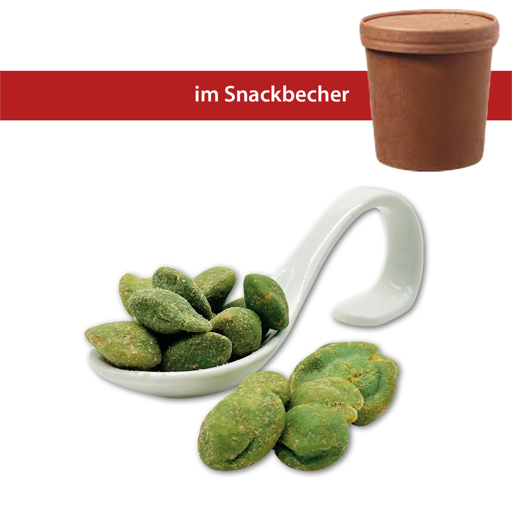 Snackmix 80g
Snackbecher
12 Stück pro Karton