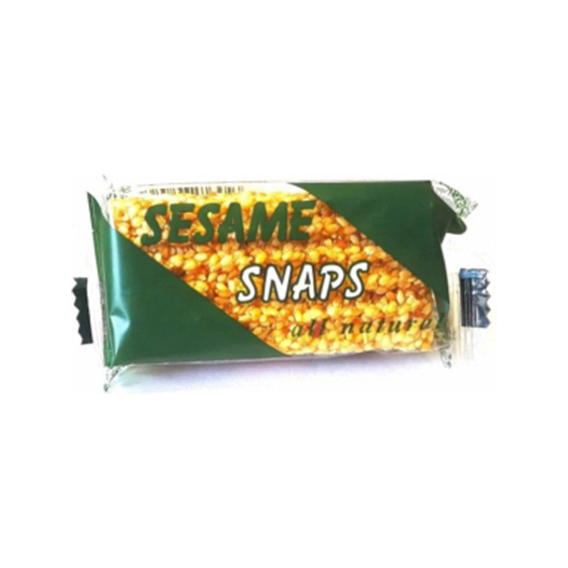 Sesam Snaps - 35 g Riegel (drei Stück) - 24 Stück pro Karton