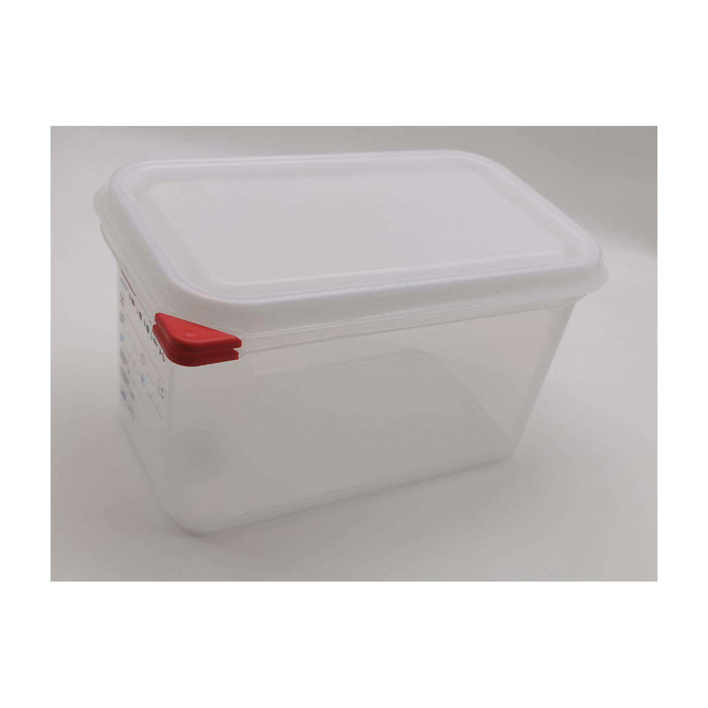 Kunststoff Behälter, PP, BPA frei GN 1/4-150, mit Deckel, 4,3 Liter + 80 bis - 40 °C