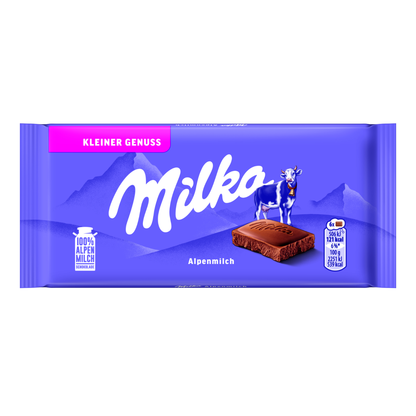 Milka Alpenmilch 45 g Tafel